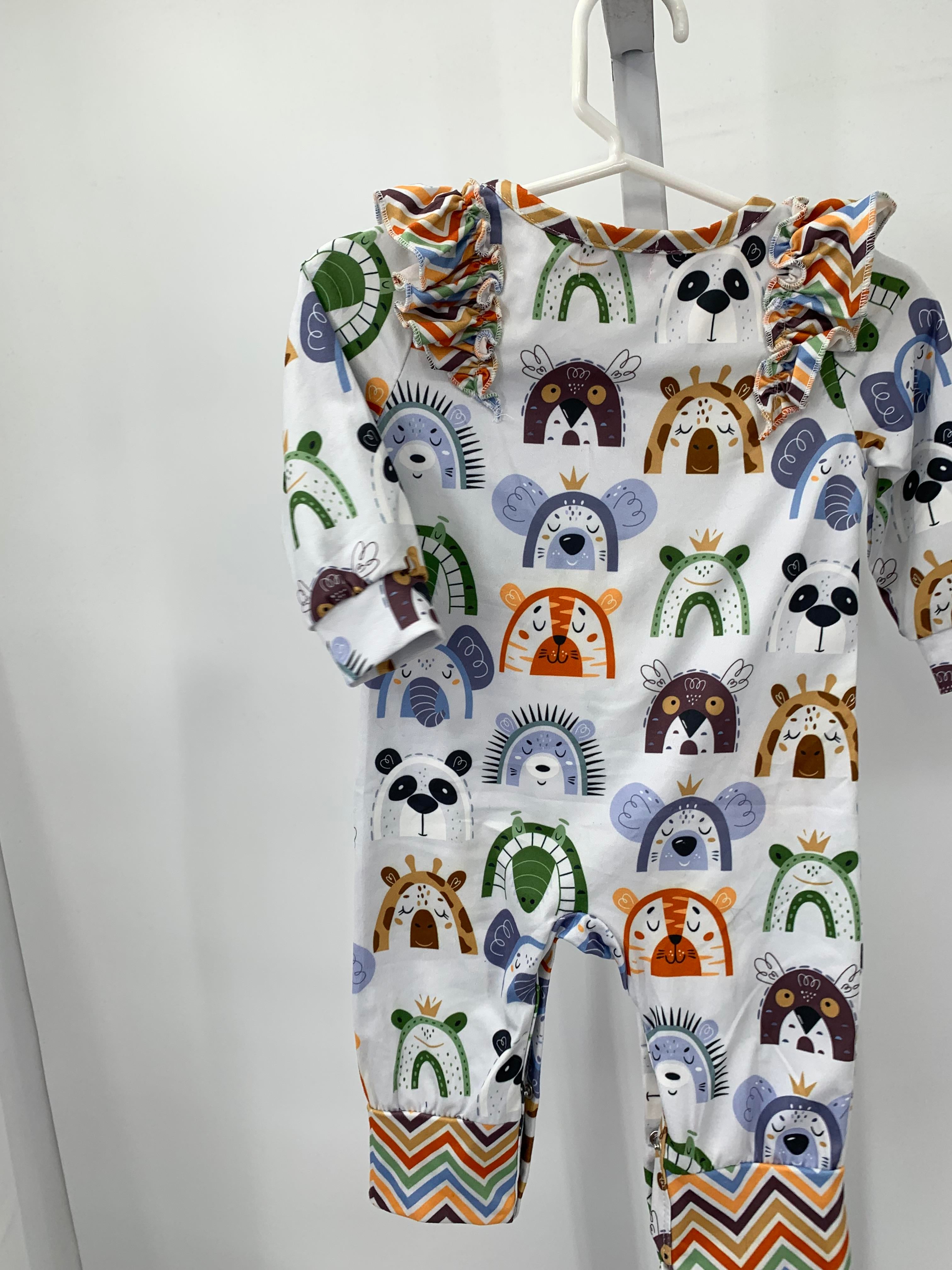 ANIMALS RUFFLES KNIT.