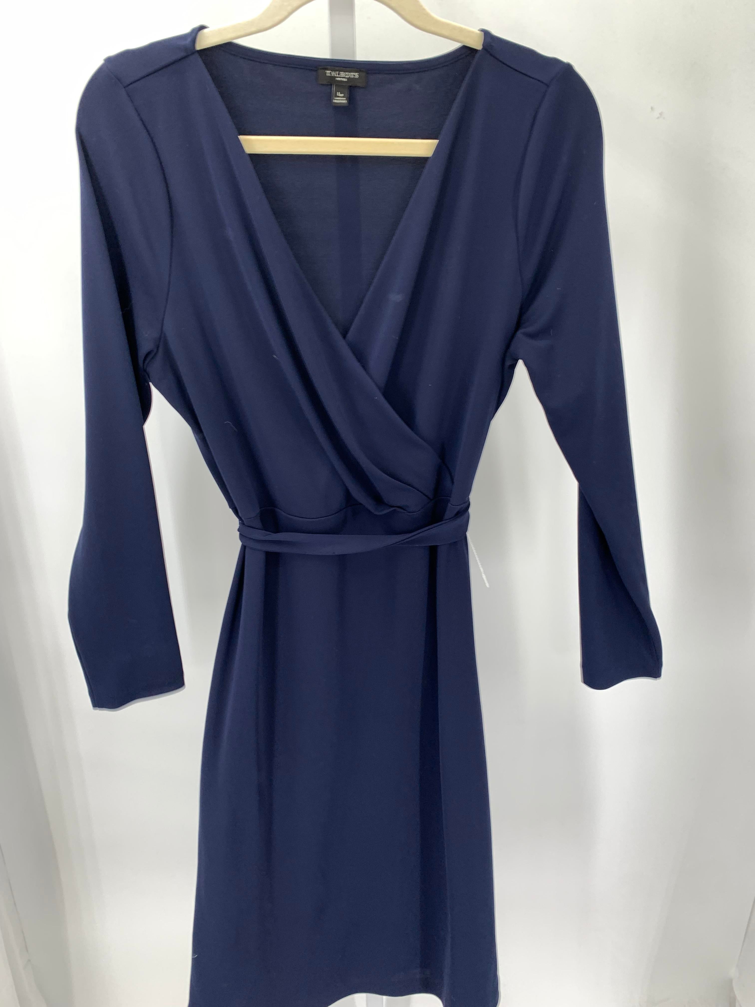 Talbots Size Large Petite Petite Long Sleeve Dress