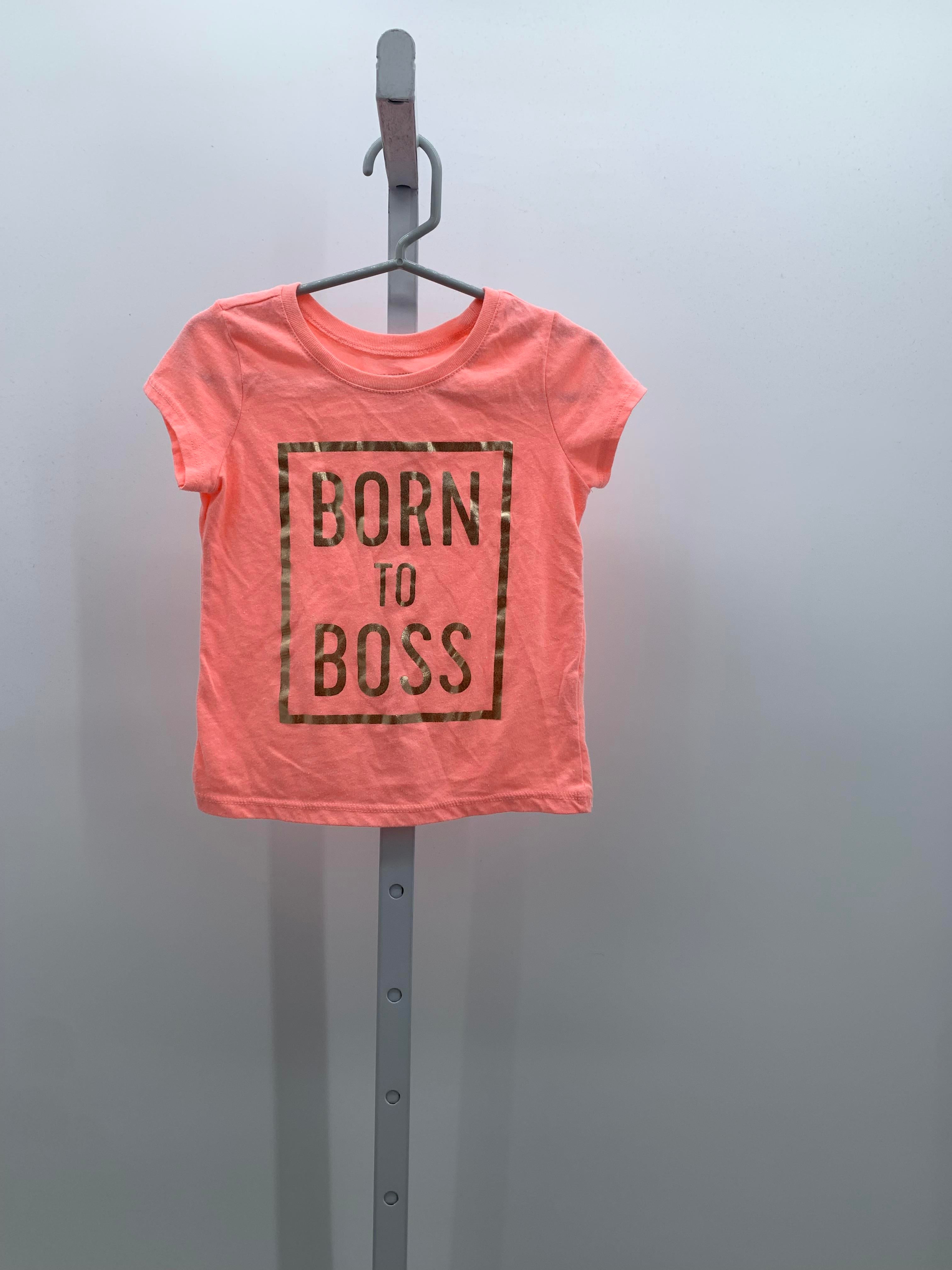 Children's Place Size 3T Girls Short Sleeve Shirt
