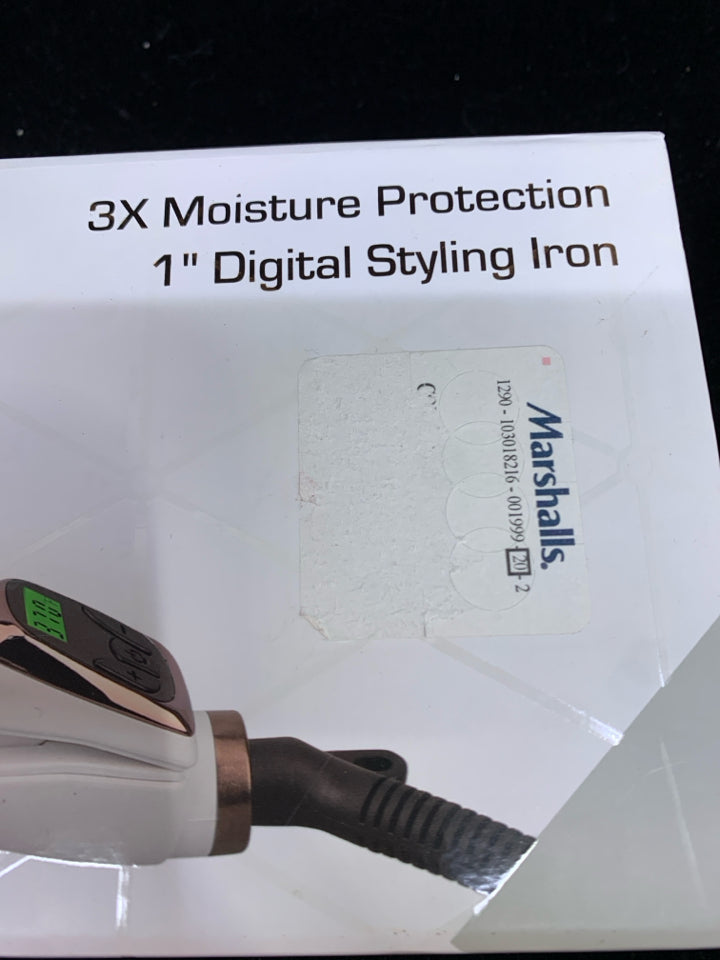 GEM 1" DIGITAL STYLING IRON.