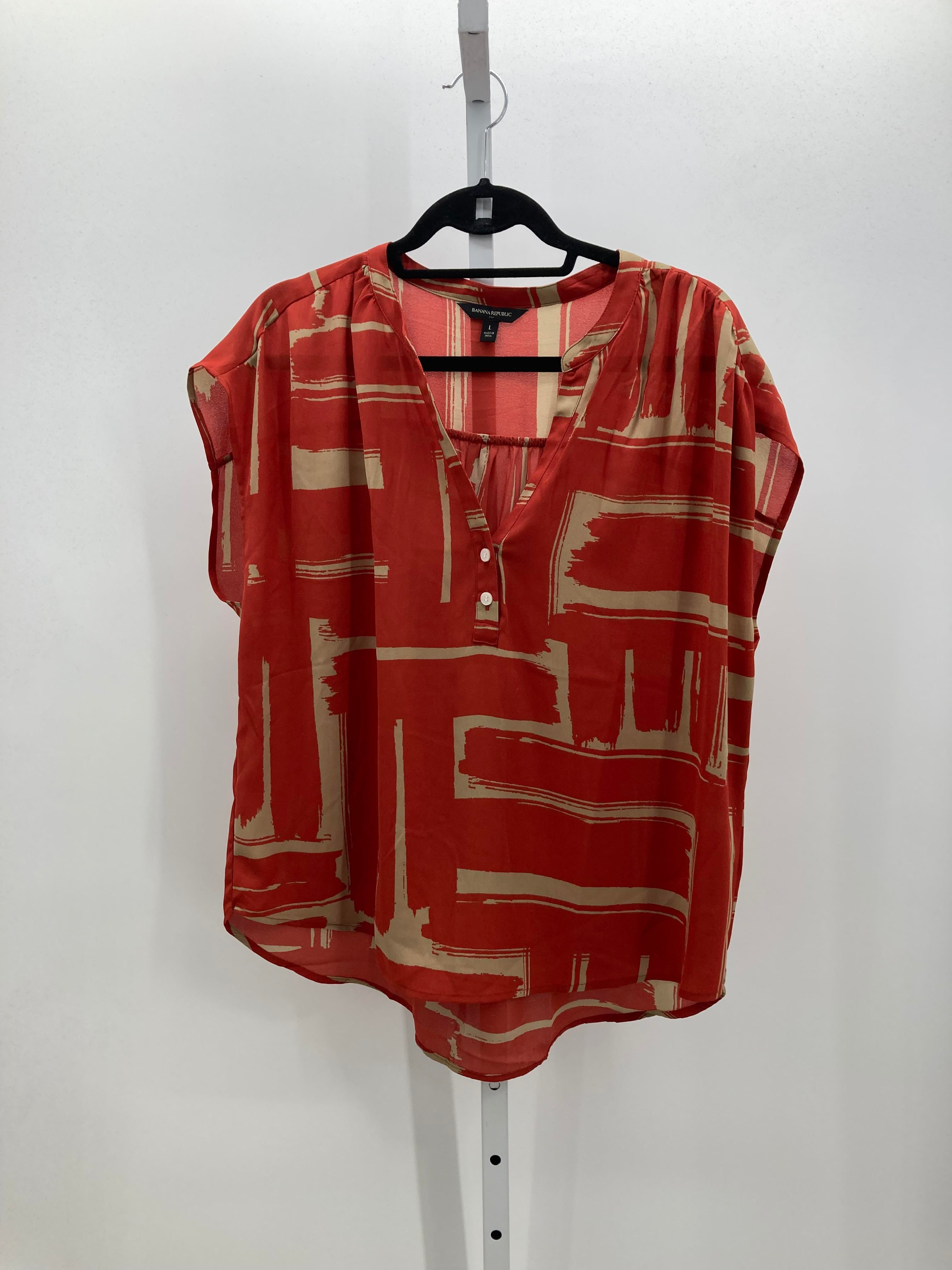 Banana Republic Size Large Misses Sleeveless Shirt