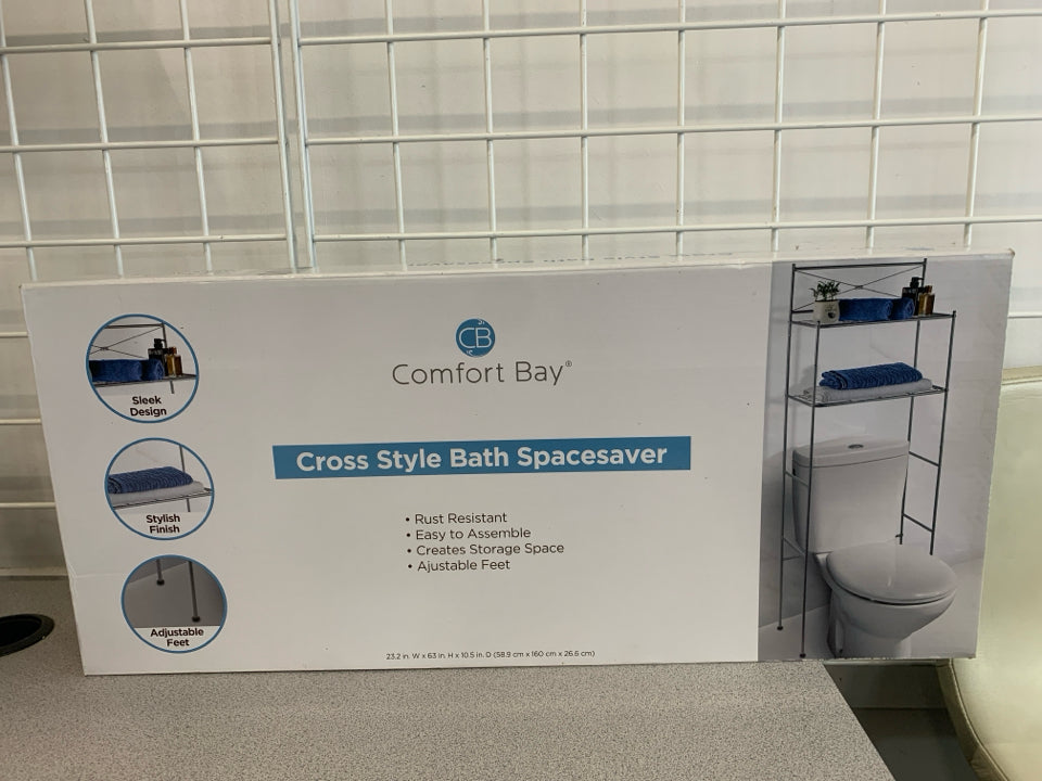 NIB SPACESAVER BATHROOM SHELF.
