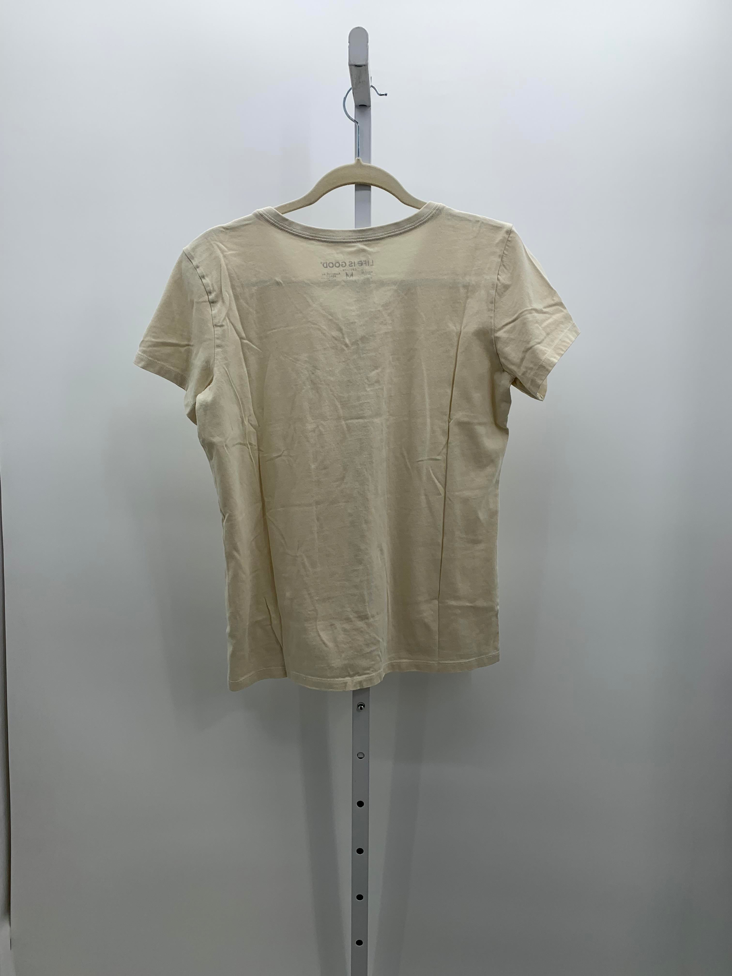 Life is Good Size Medium Misses Short Sleeve Shirt