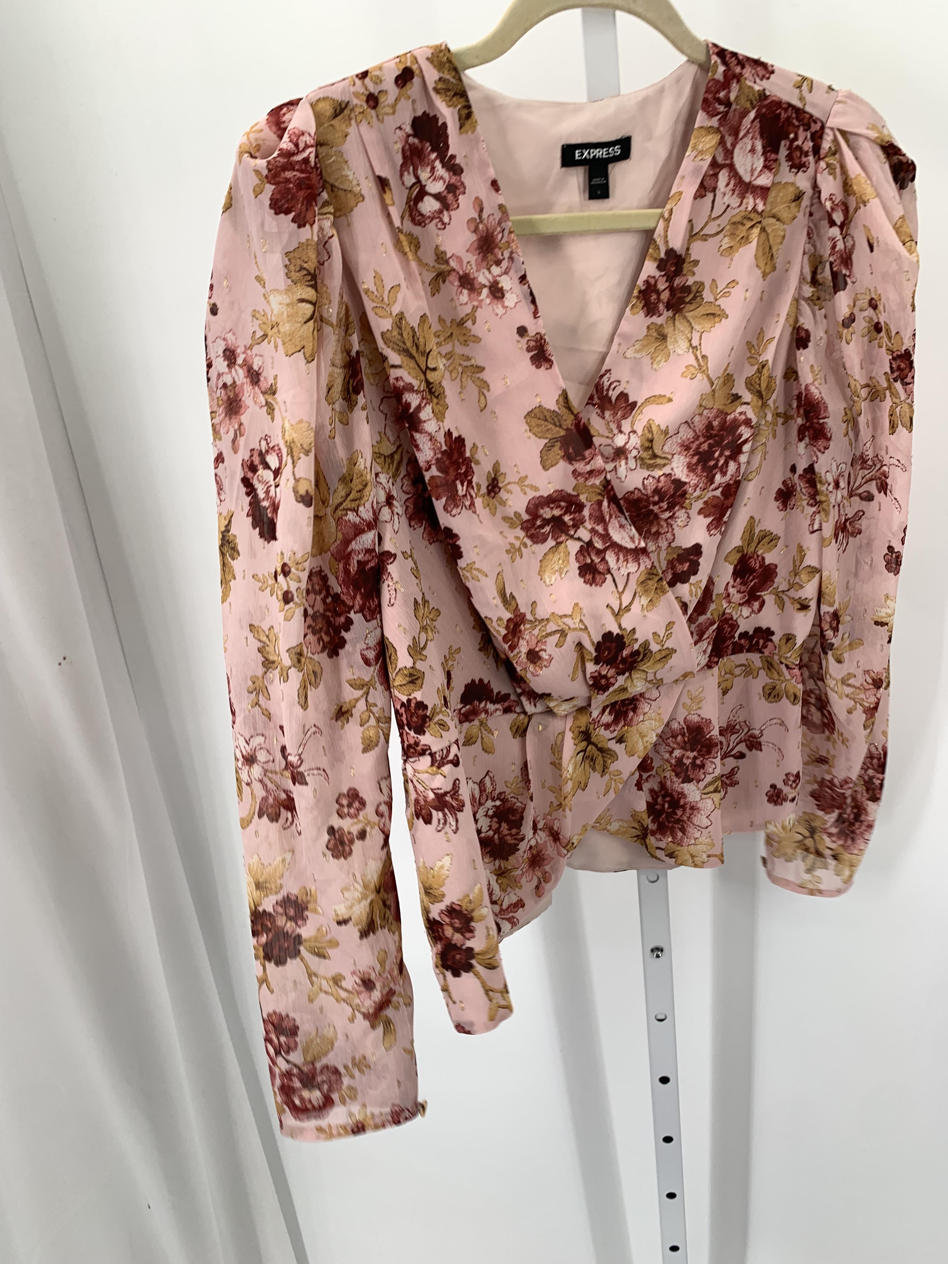 Express Size Large Misses Long Sleeve Shirt