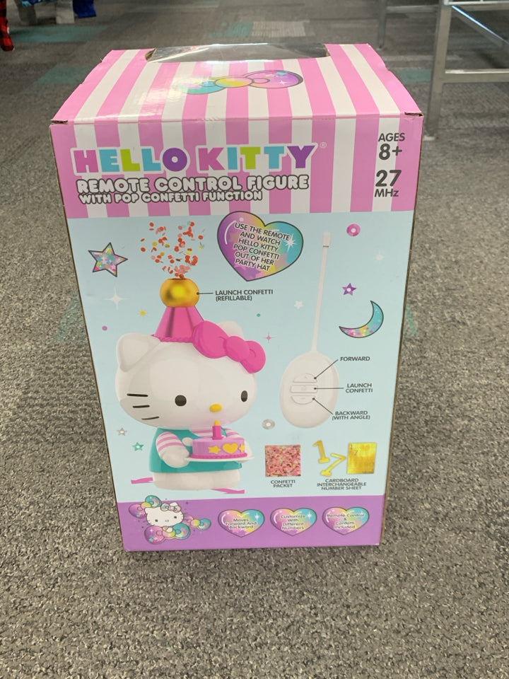 Hello Kitty Remote Control Figure With Pop Confetti Function