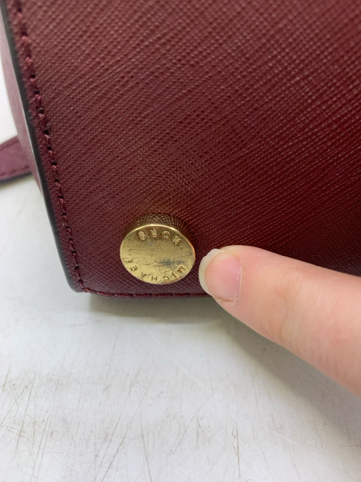 Michael Kors Medium Selma Studded Satchel *Minor Interior Pen Marks