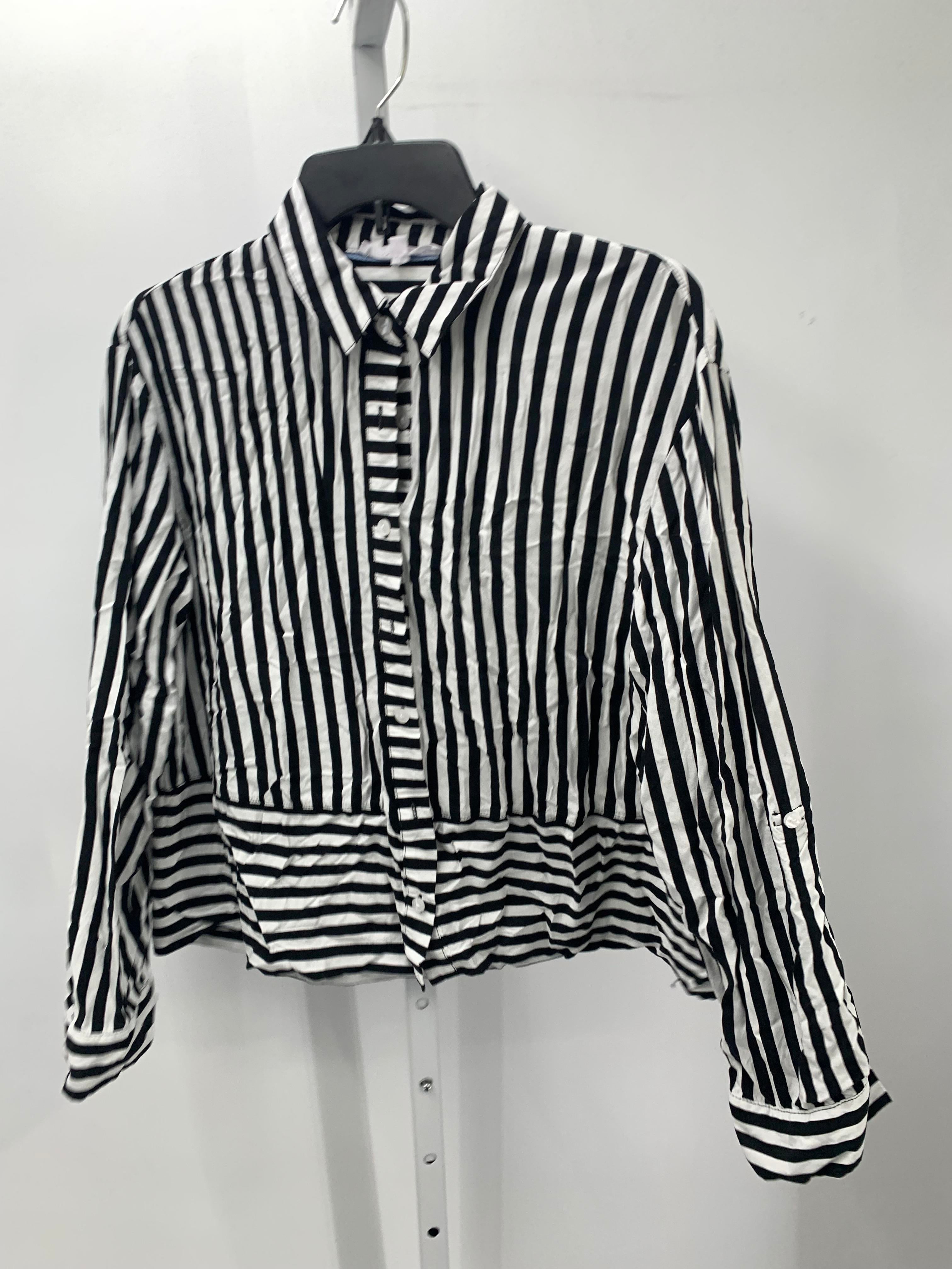 Jane + Delancey Size Large Misses Long Sleeve Shirt