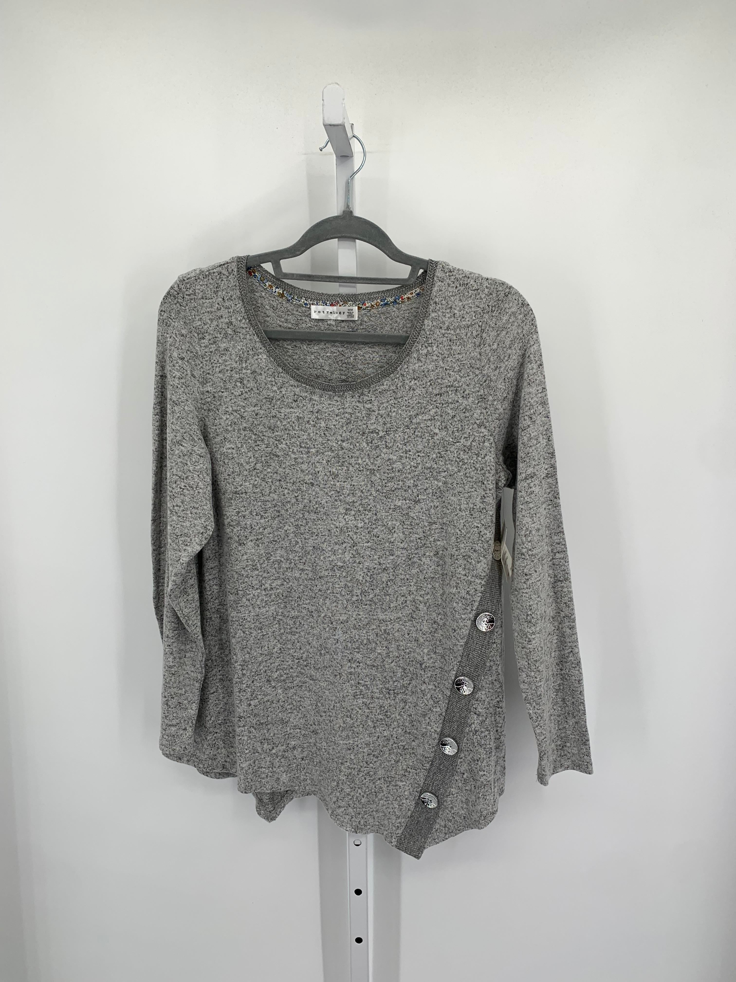 Size Medium Misses Long Slv Sweater