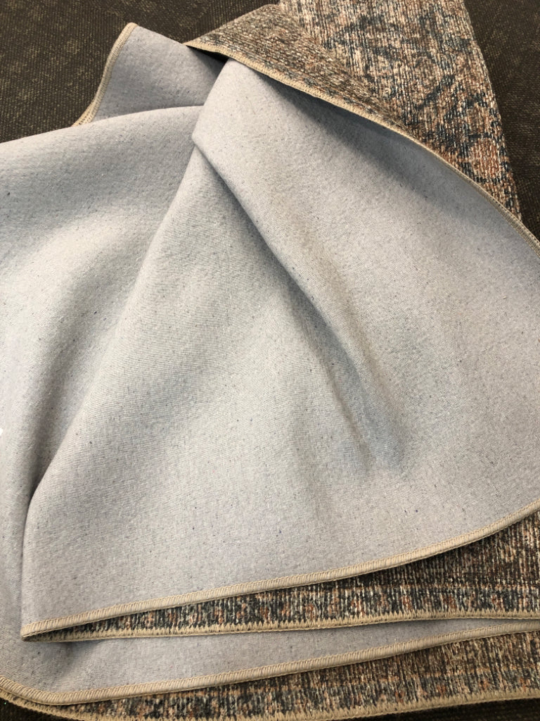 LARGE STRIPED LOLOI RUG.