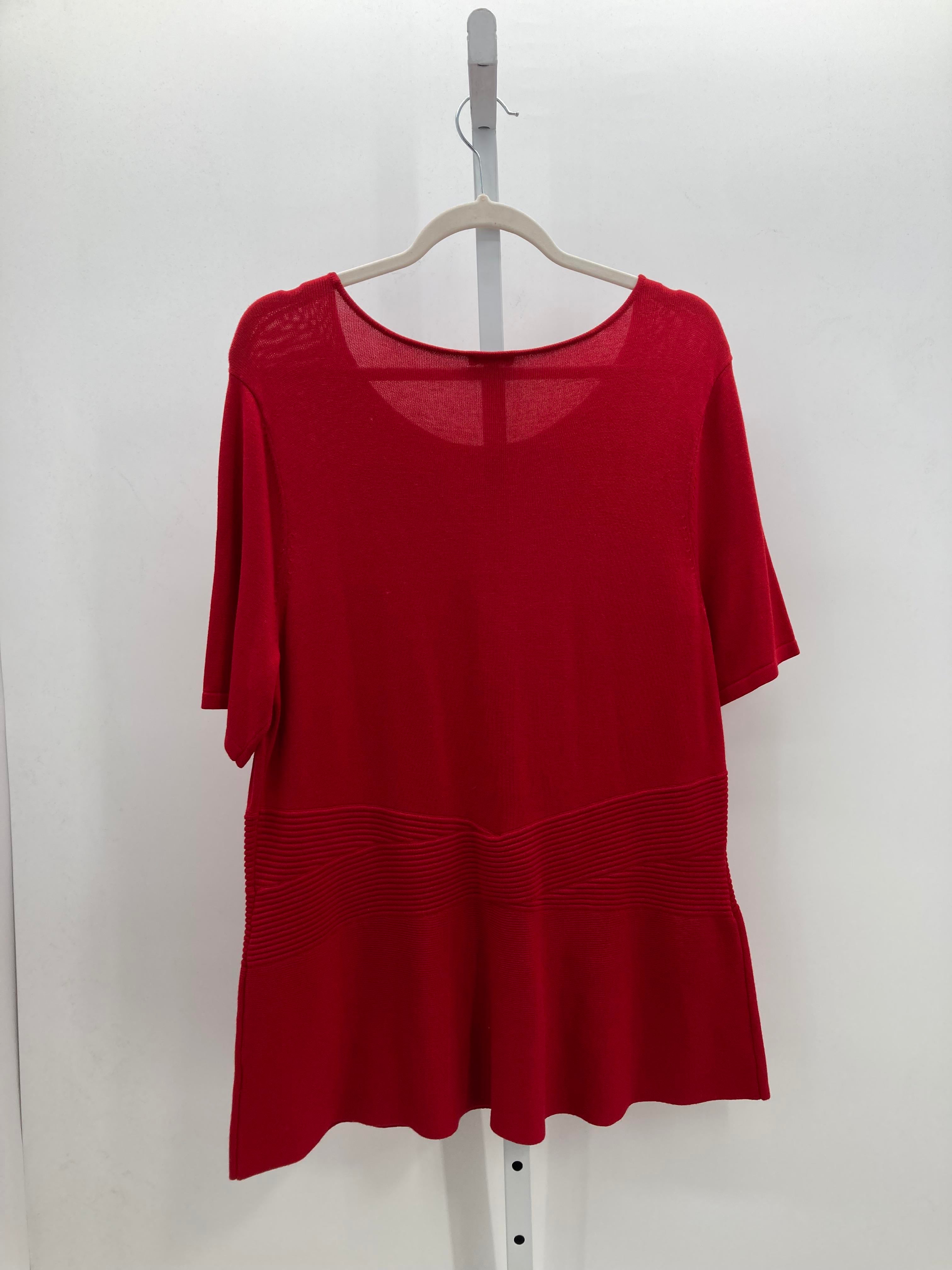 Talbots Size 1X Womens Short Slv Sweater