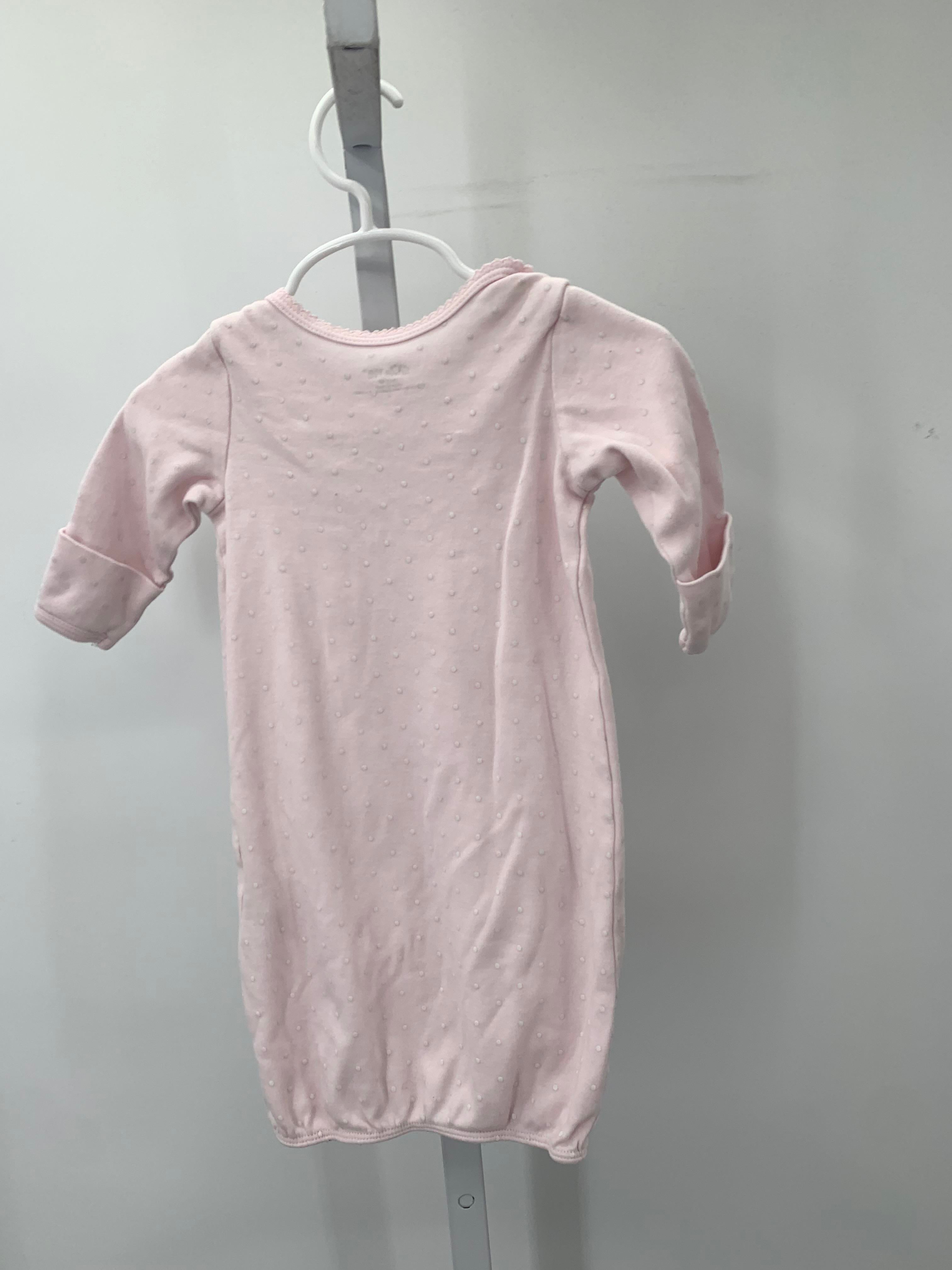 Little Me Size 0-3 months Girls Gown Sleeper