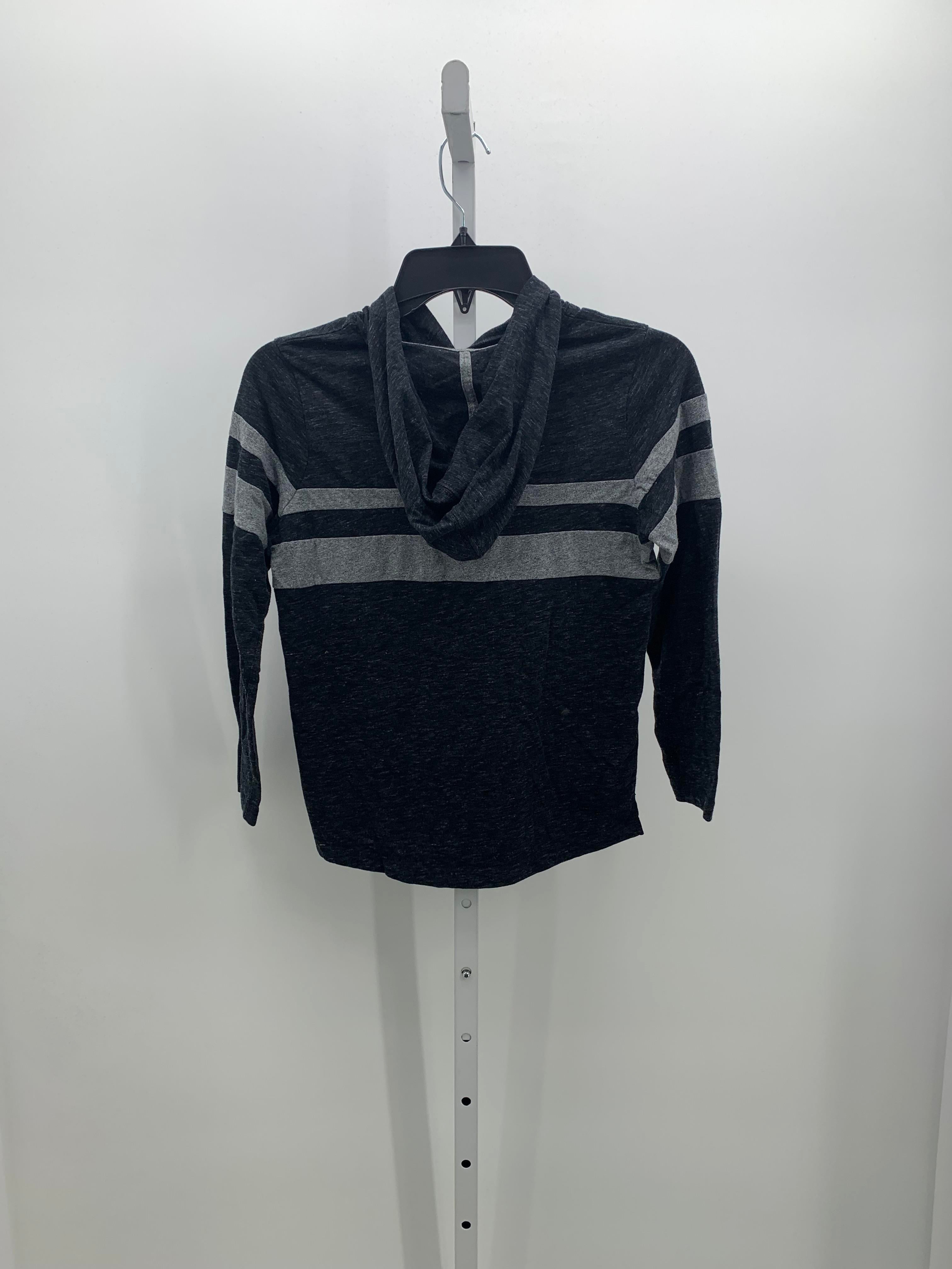 HOODED GREY STRIPES