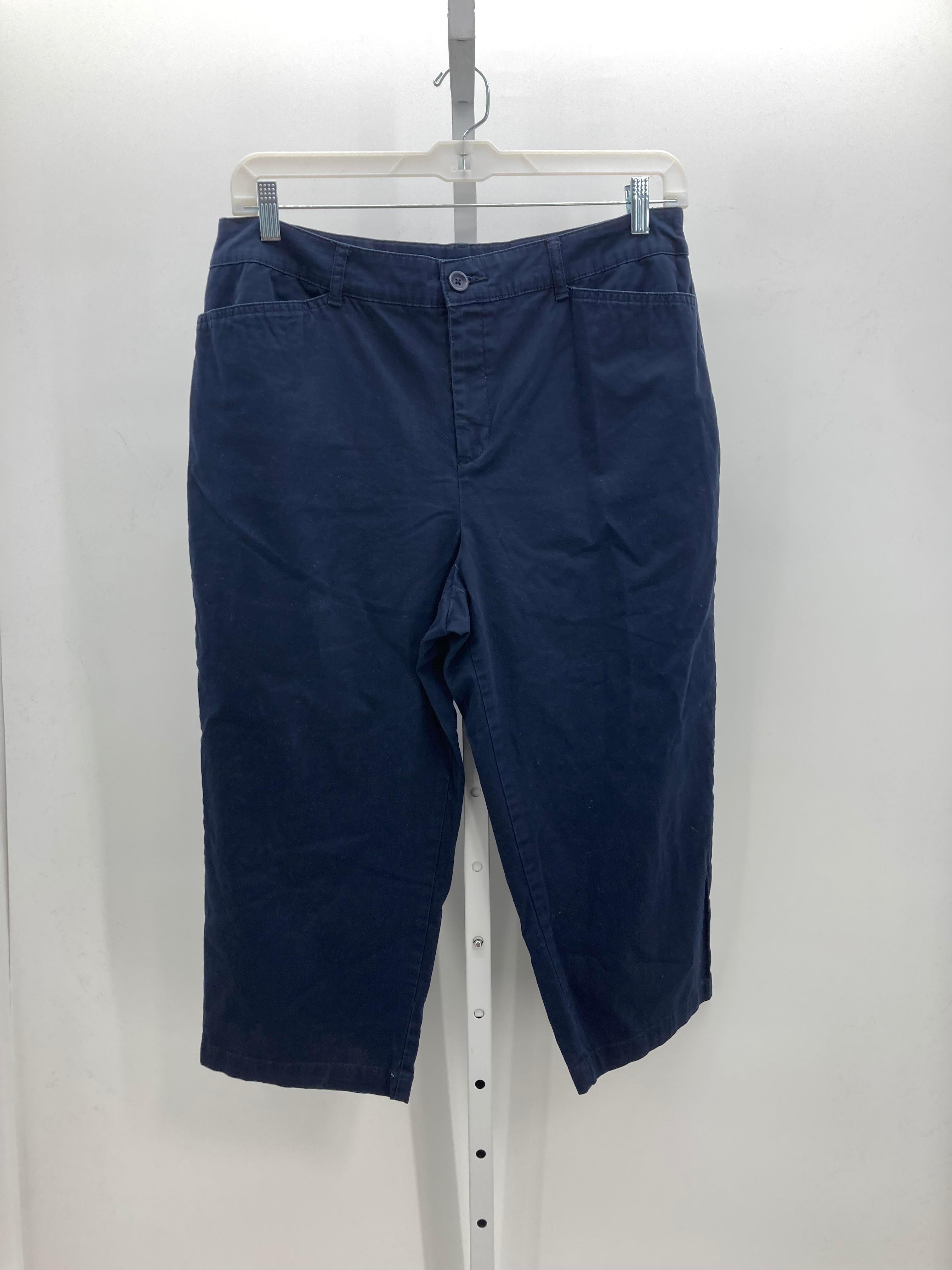 Croft & Barrow Size 14 Misses Capri Pants
