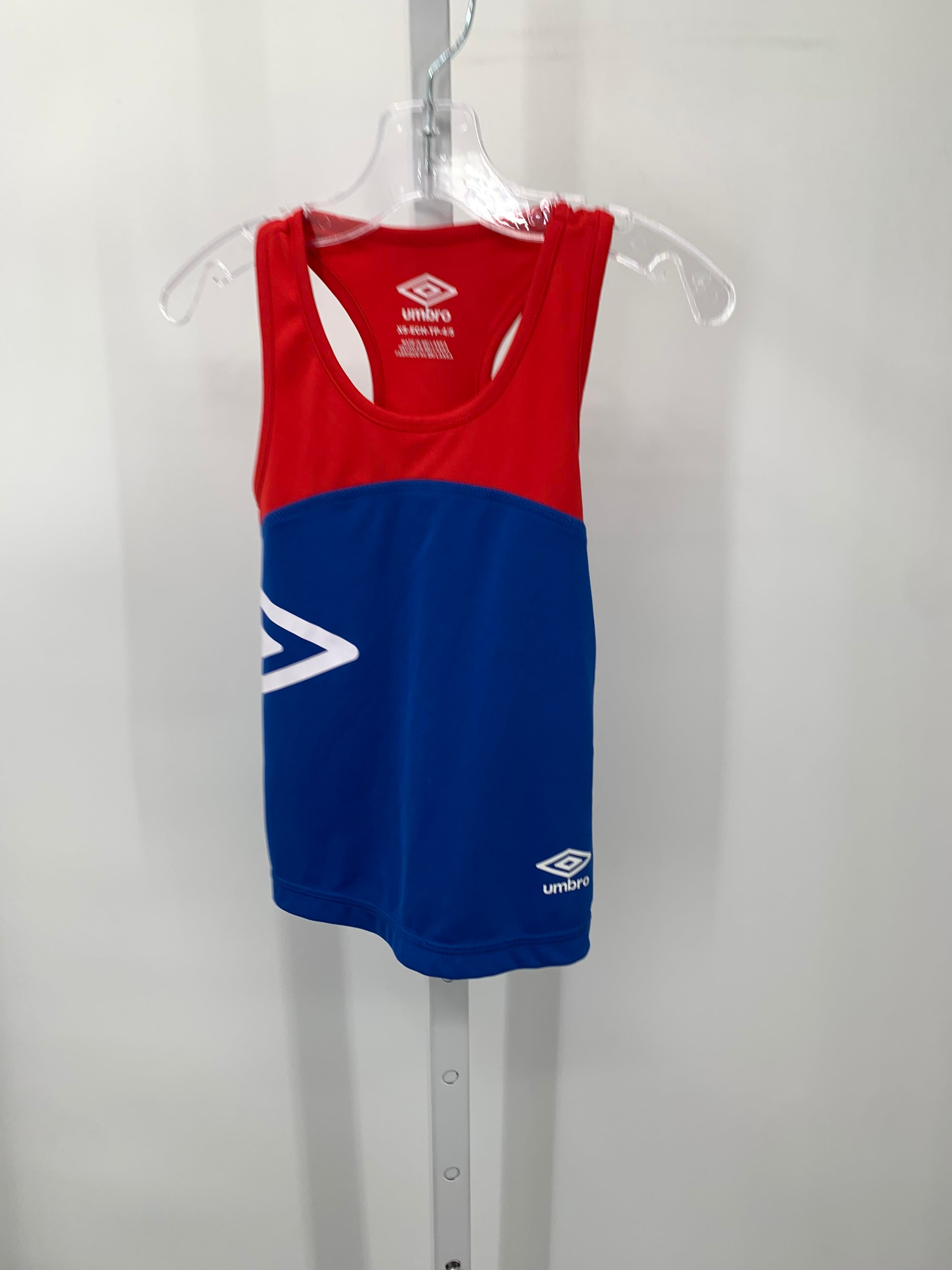 Umbro Size 4-5 Girls Tank