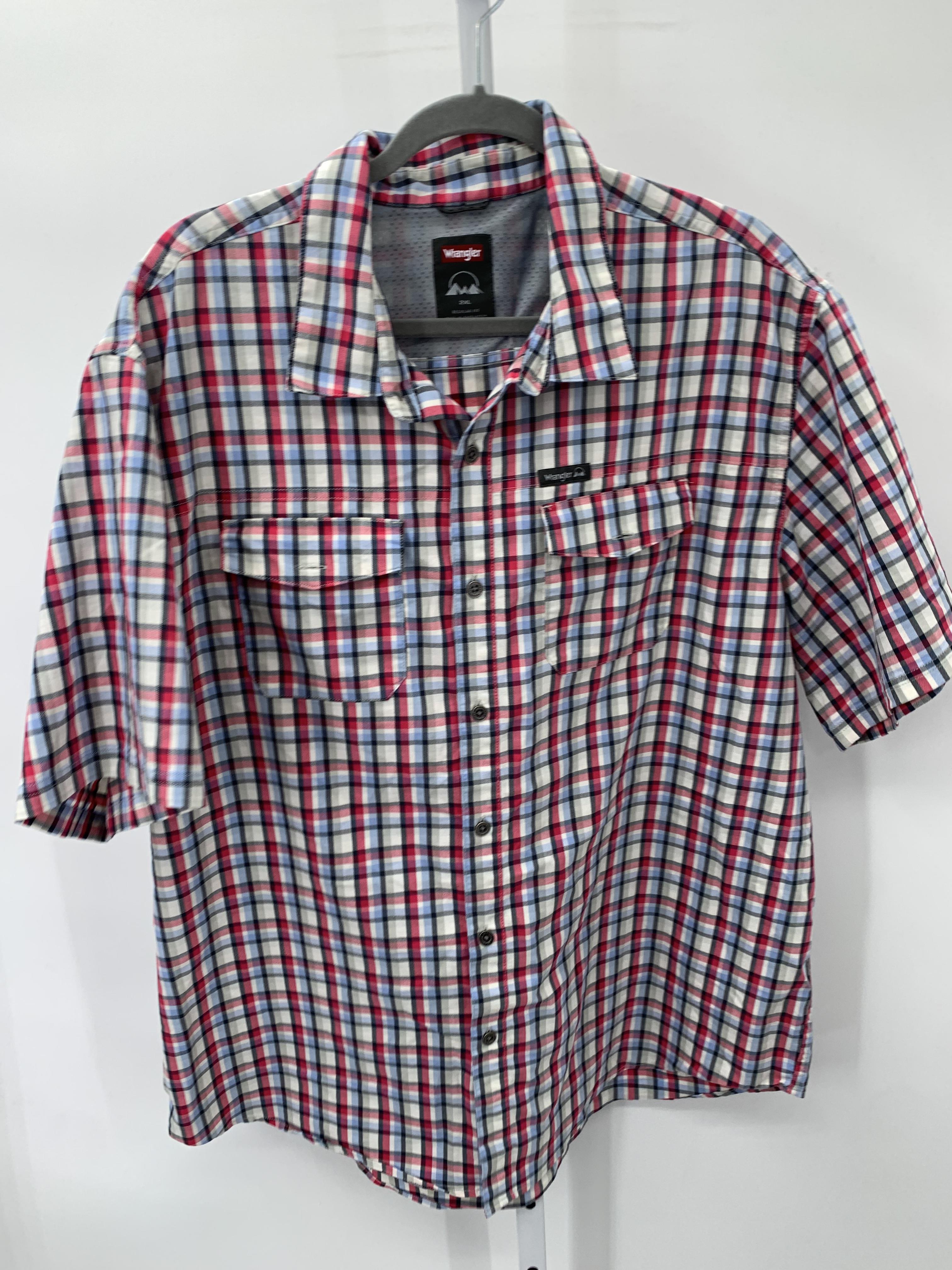 PLAID BTN DOWN