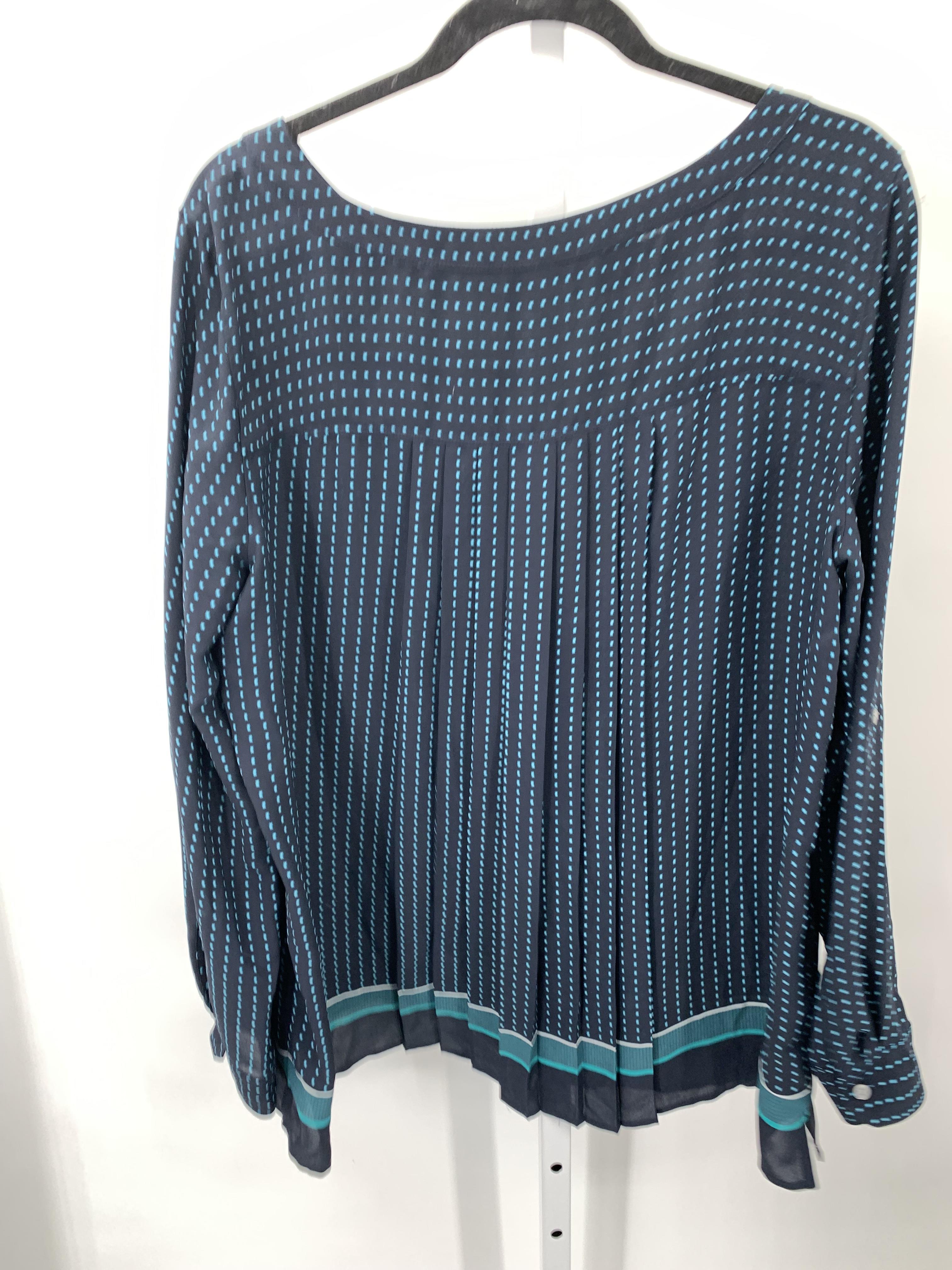Loft Size Large Misses Long Sleeve Shirt