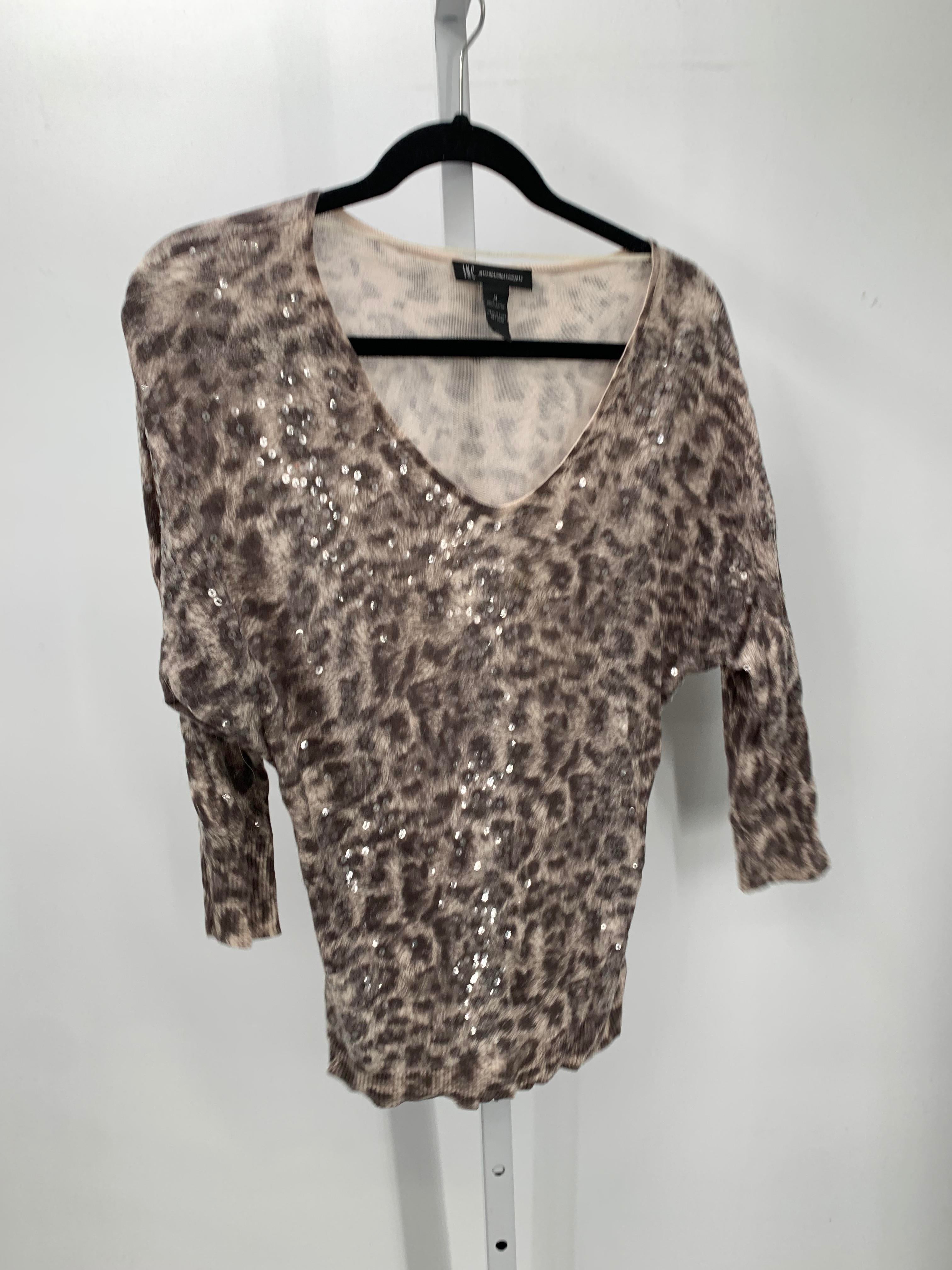 INC Size Medium Misses 3/4 Sleeve Sweater