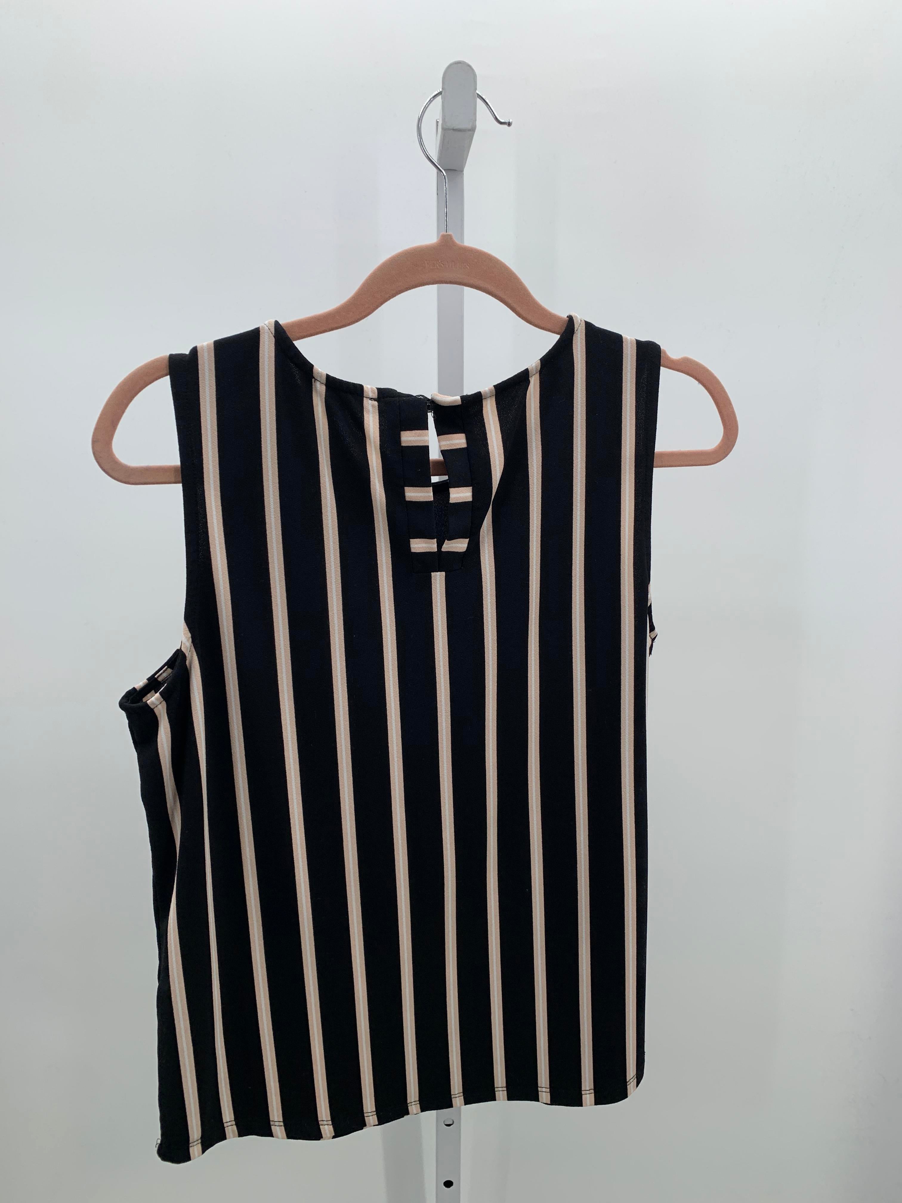 Adrianna Papell Size Medium Misses Sleeveless Shirt