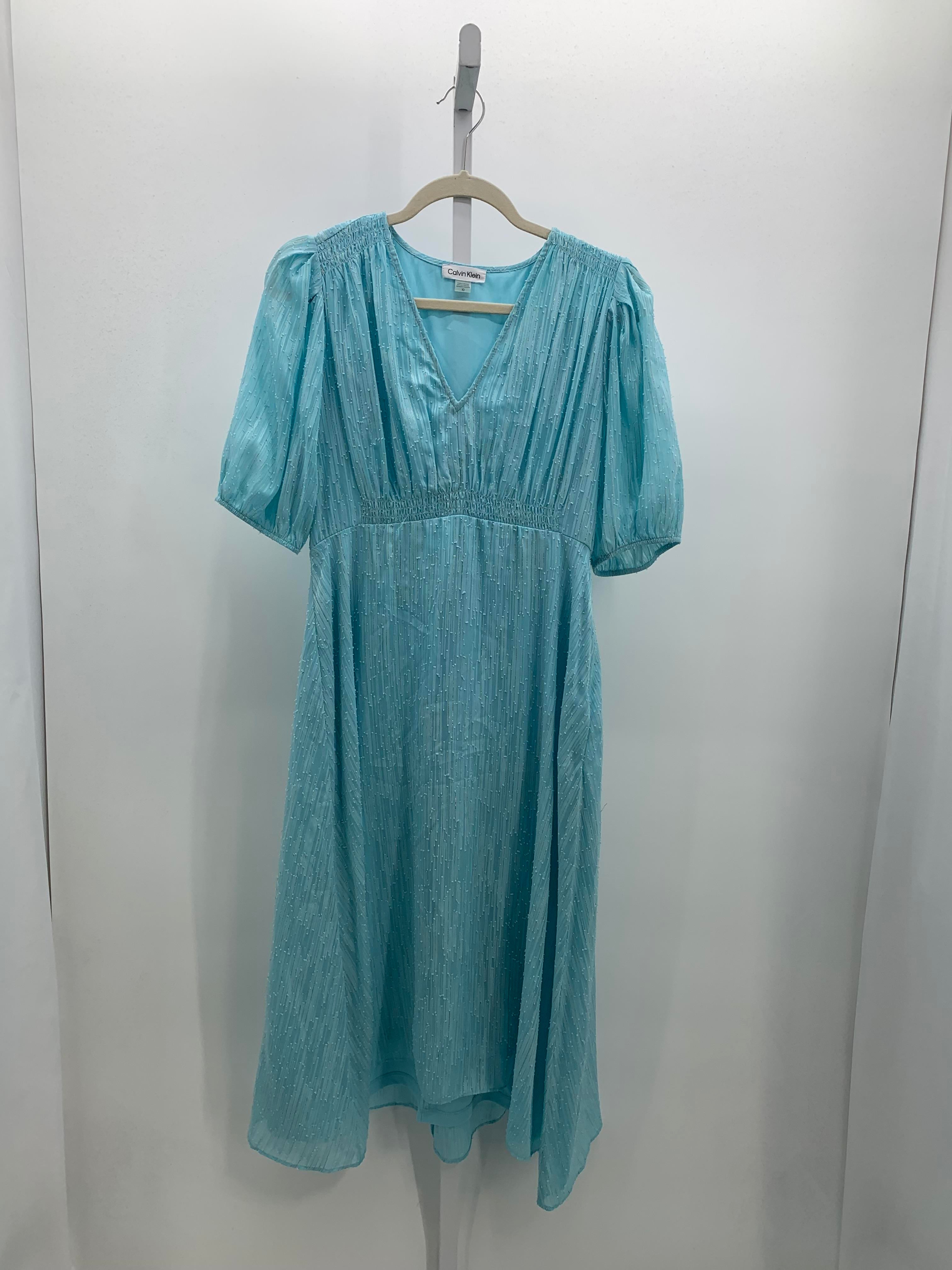 Calvin Klein Size 10 Misses Short Sleeve Dress