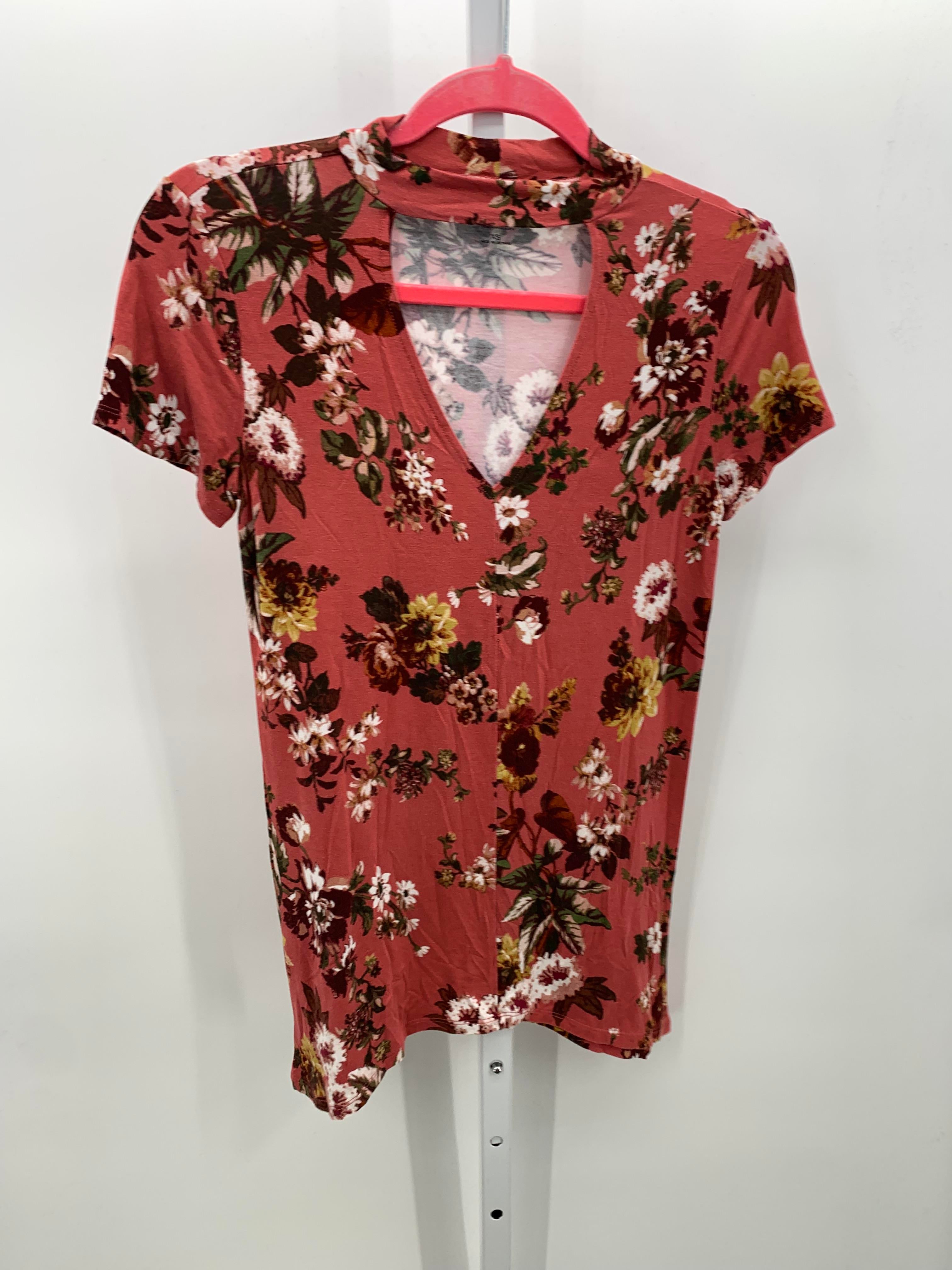 A.N.A. Size X Small Misses Short Sleeve Shirt