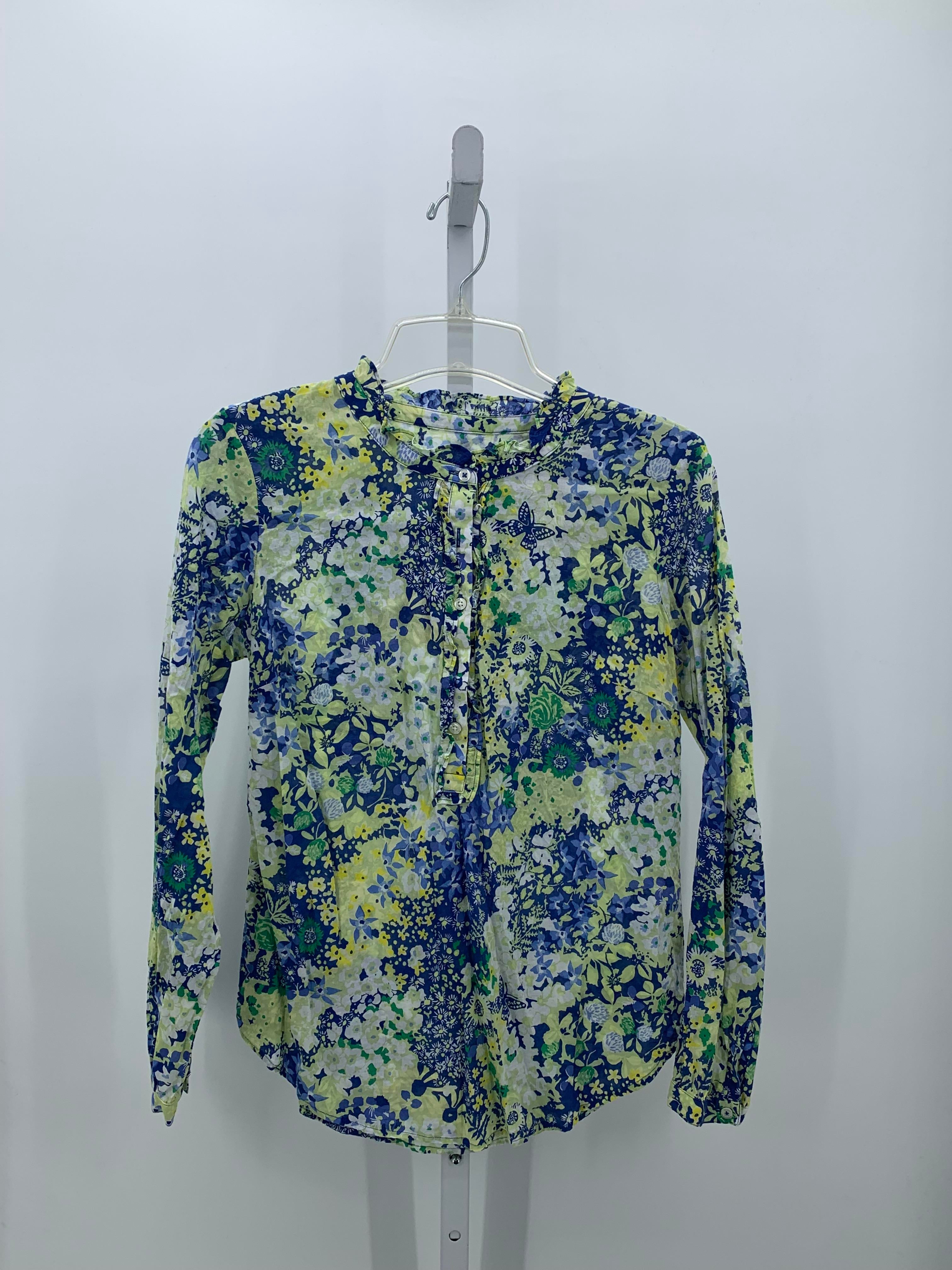 Talbots Size X Small Misses Long Sleeve Shirt