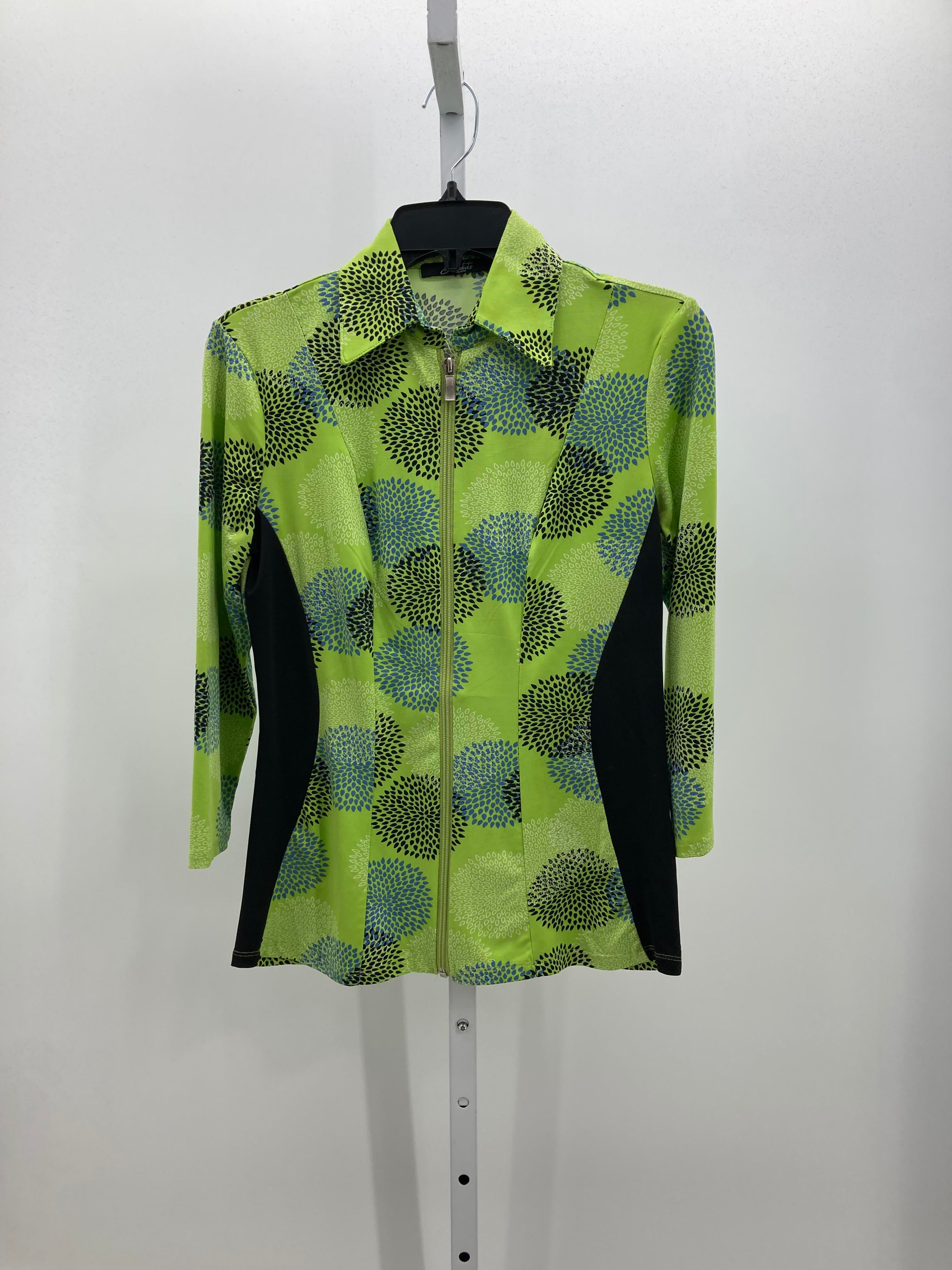Milano Size Small Misses 3/4 Sleeve Shirt
