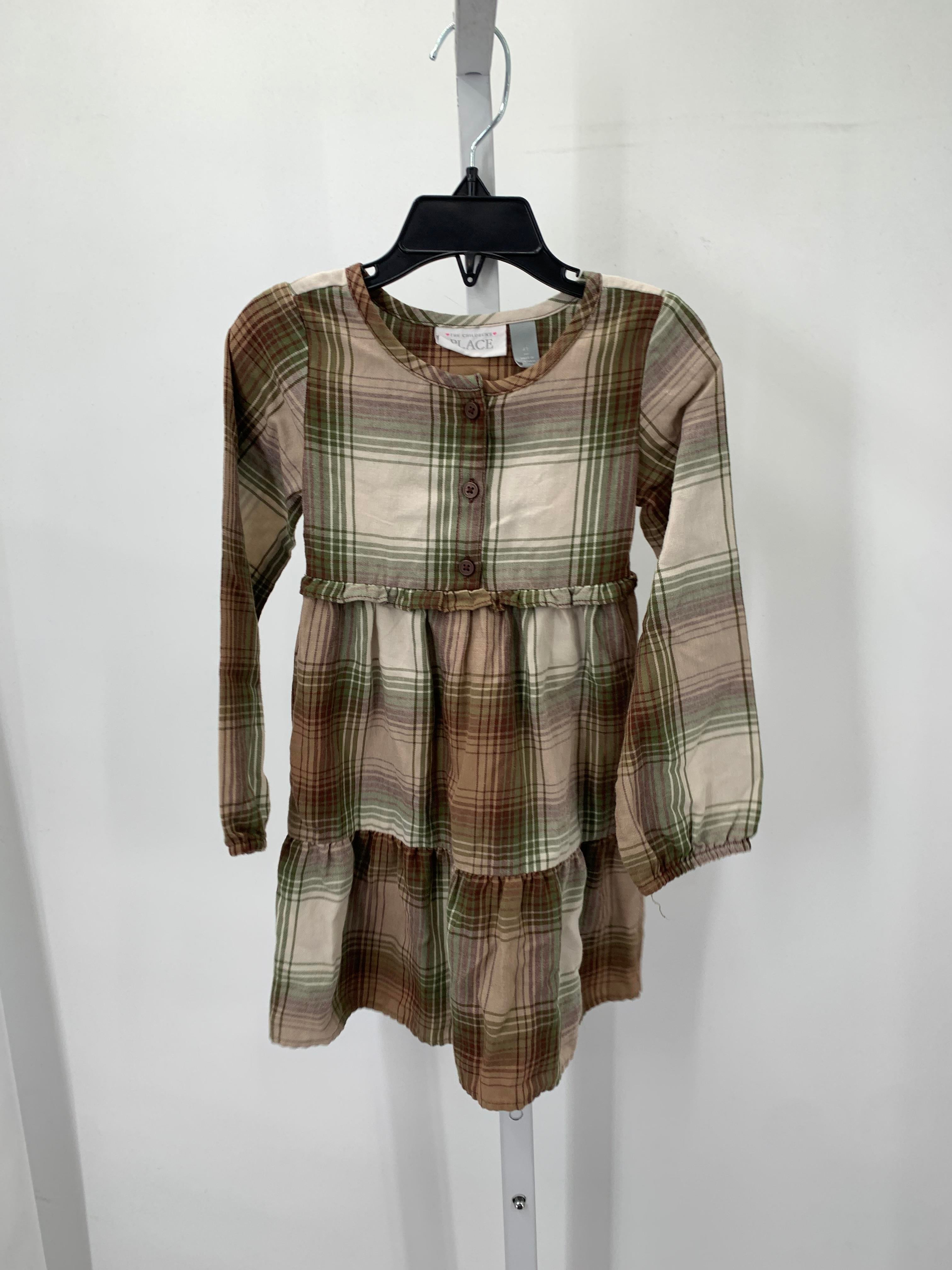 Children's Place Size 4T Girls Long Sleeve Dress