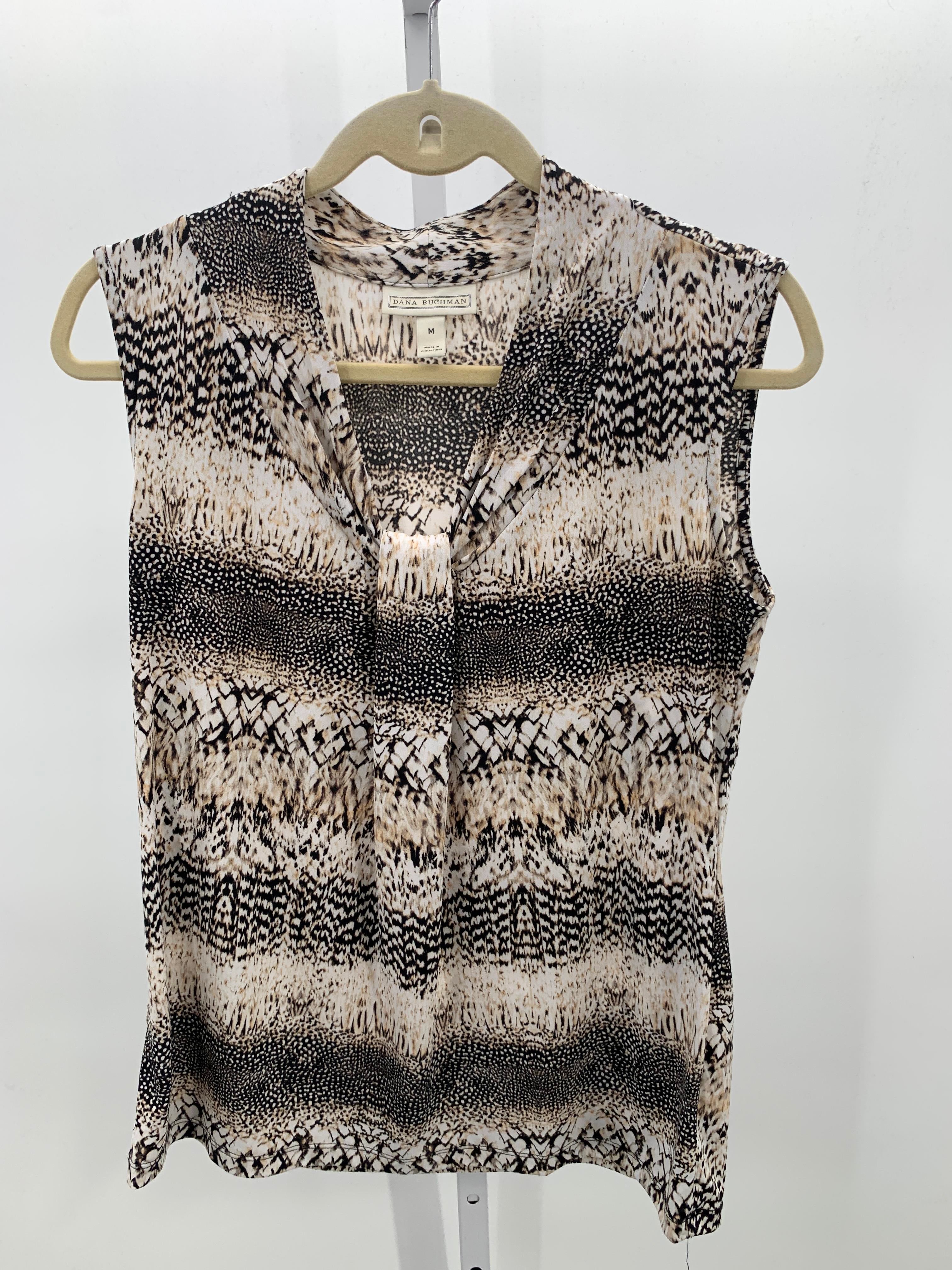 Dana Buchman Size Medium Misses Sleeveless Shirt