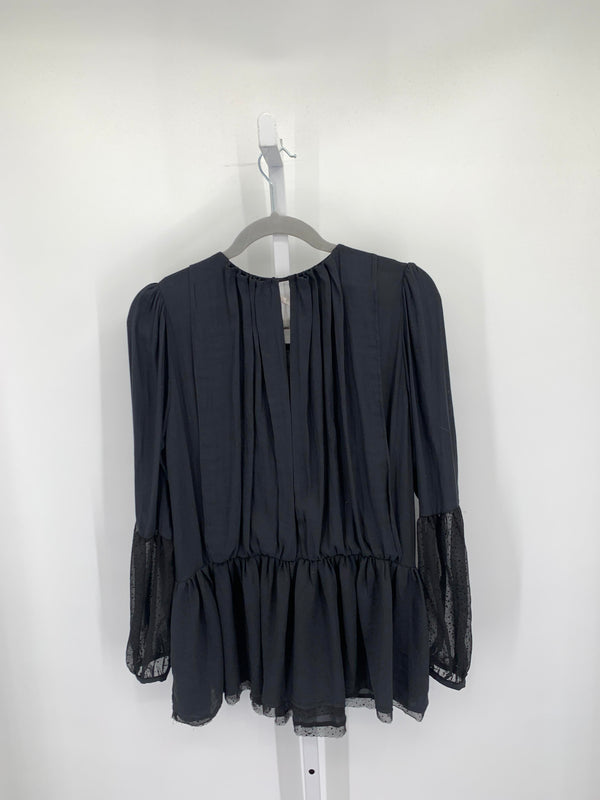 Free People Size X Small Misses Long Sleeve Shirt