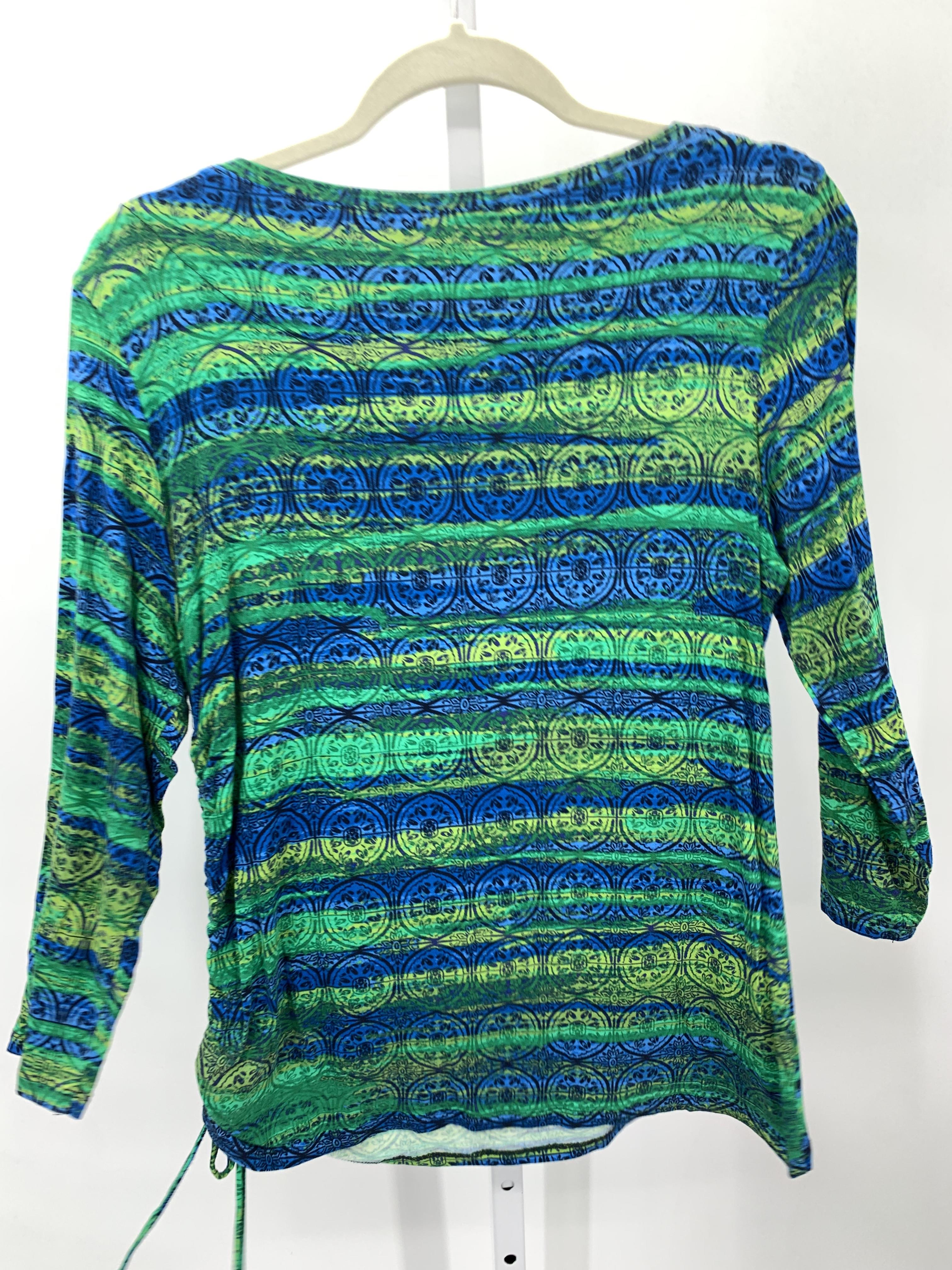 Size Medium Misses 3/4 Sleeve Shirt