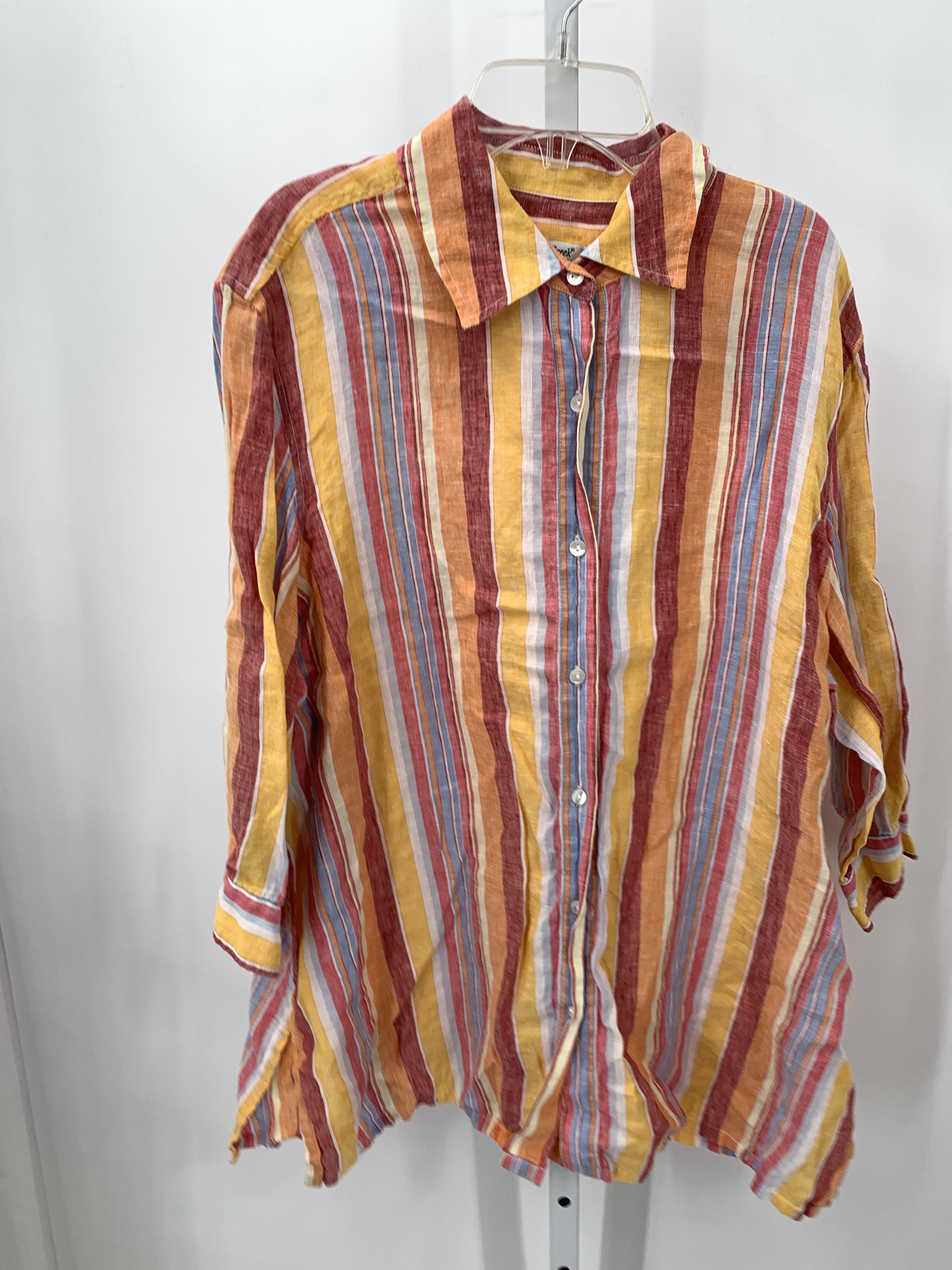 Coldwater Creek Size 2X Womens 3/4 Sleeve Shirt