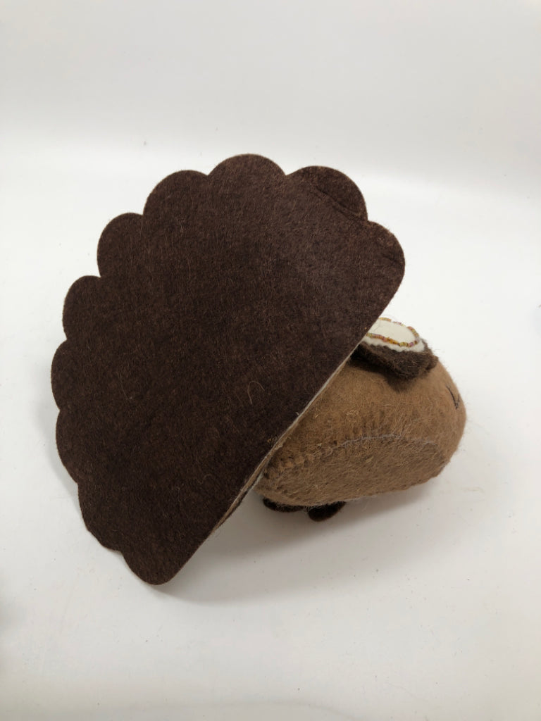 SEQUINS & FELT TURKEY.