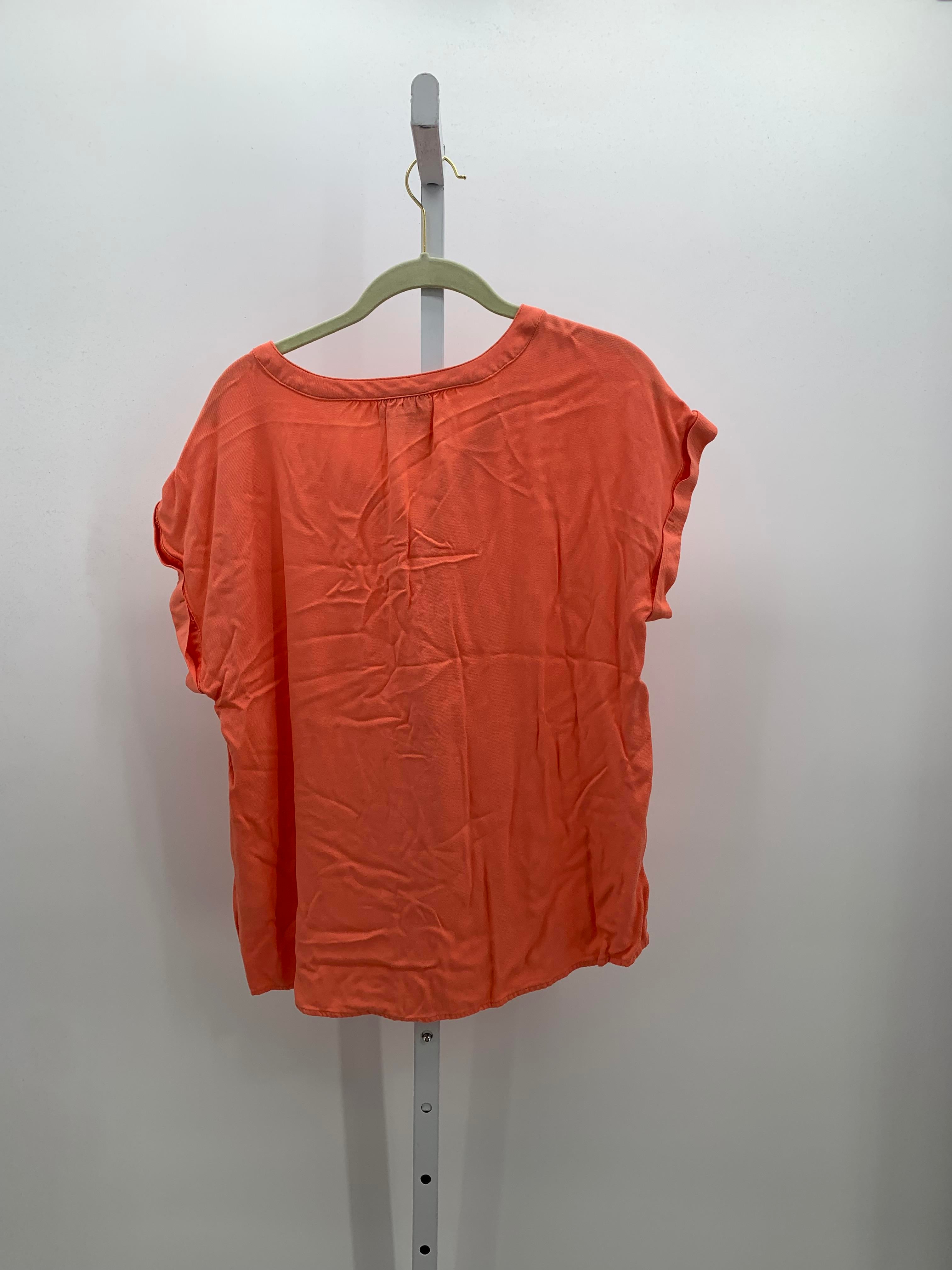Liz Claiborne Size Large Misses Short Sleeve Shirt