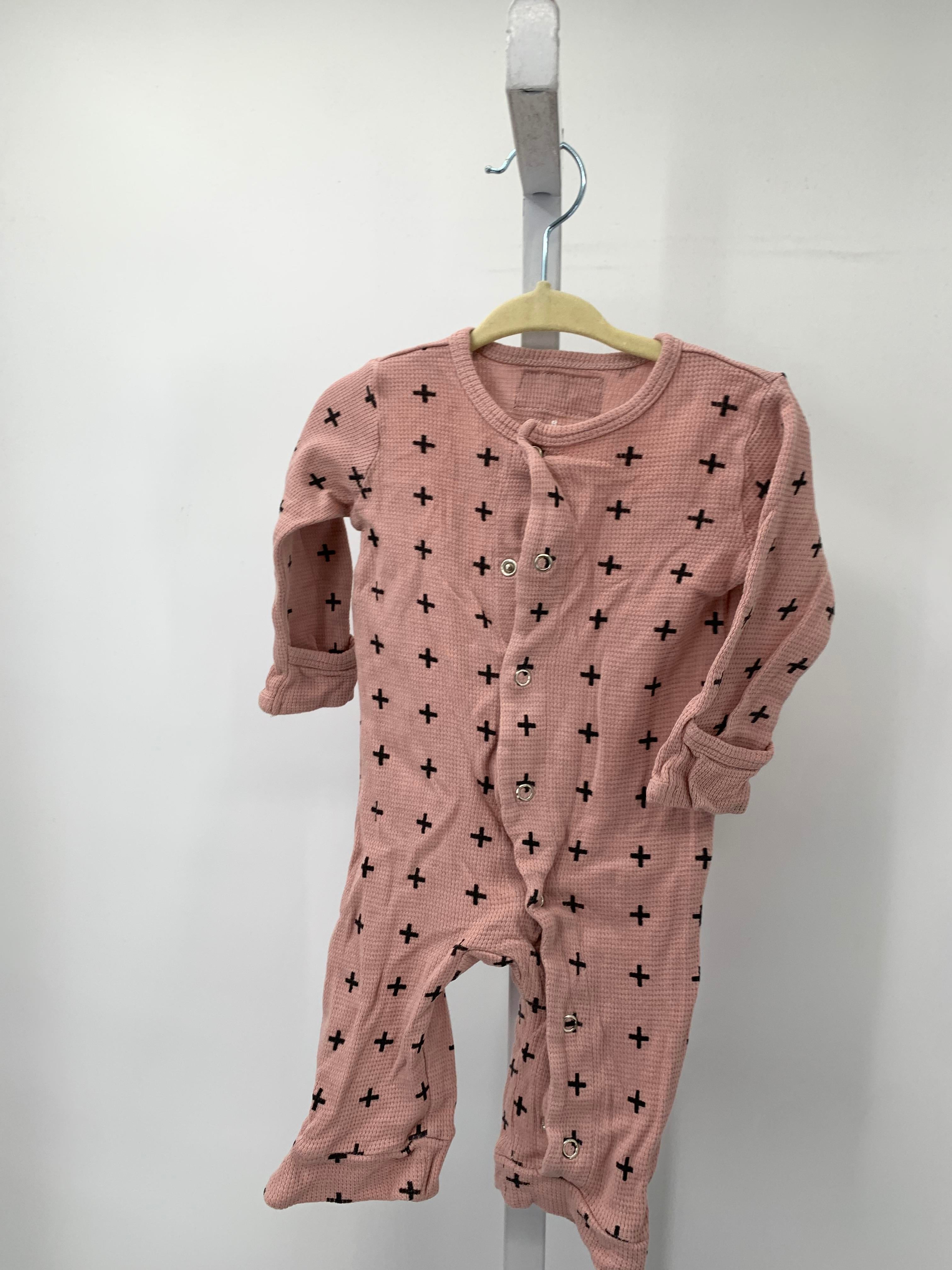 Size Preemie Girls Long Slv. Romper