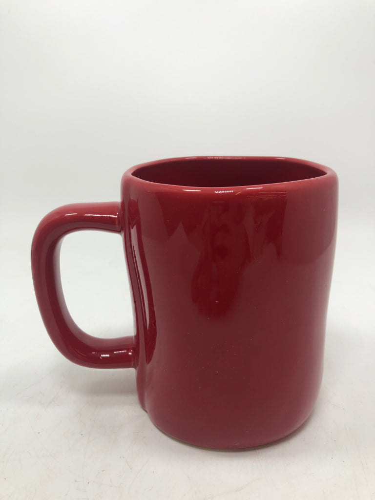 RED NOEL MUG- RAE DUNN.