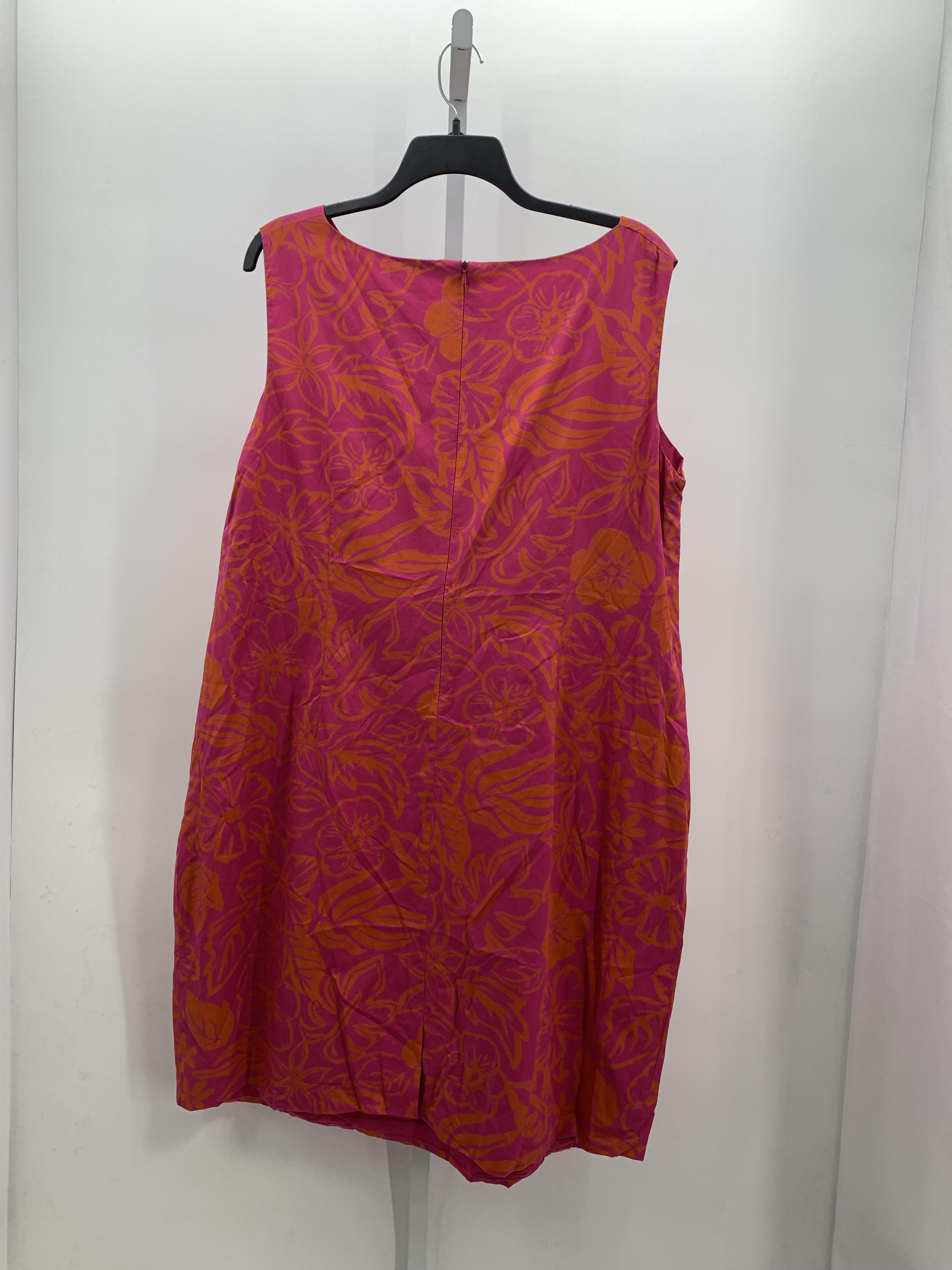 Size 26 W Womens Sleeveless Dress