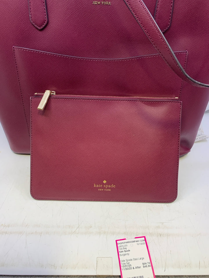 Kate Spade Staci Large Tote Set