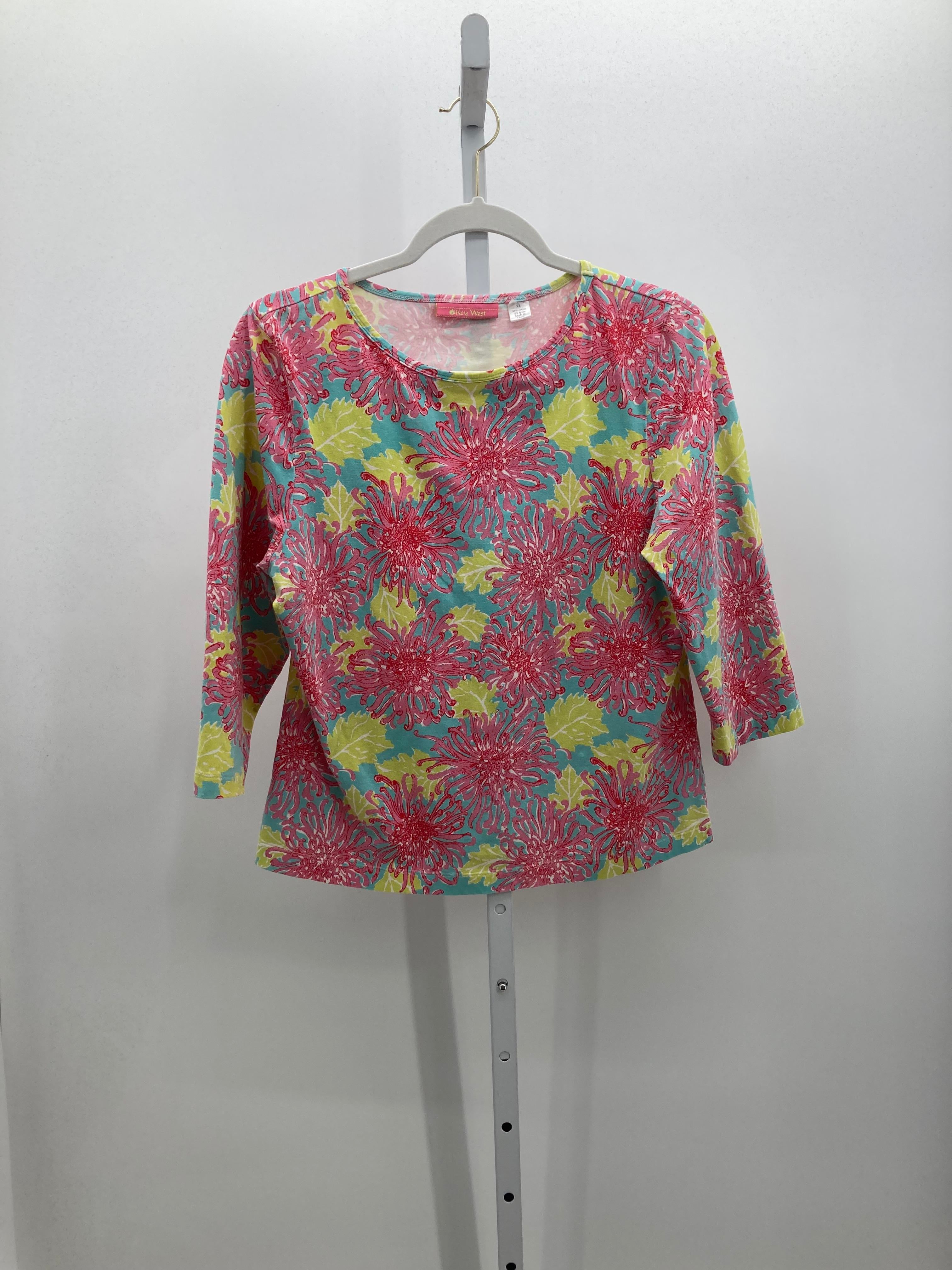 Size Extra Large Misses 3/4 Sleeve Shirt
