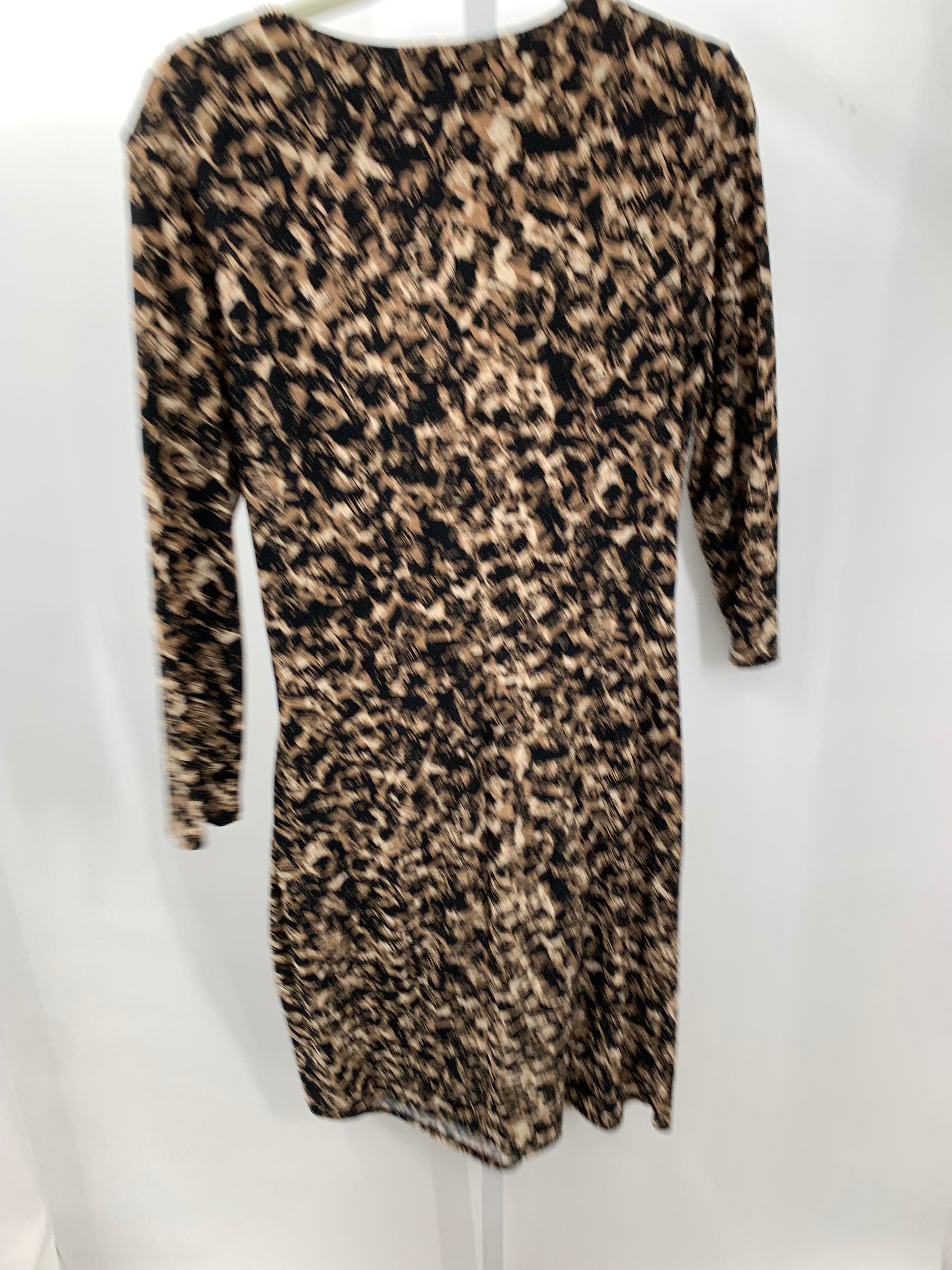 Jones Wear Size 14 Misses Long Sleeve Dress