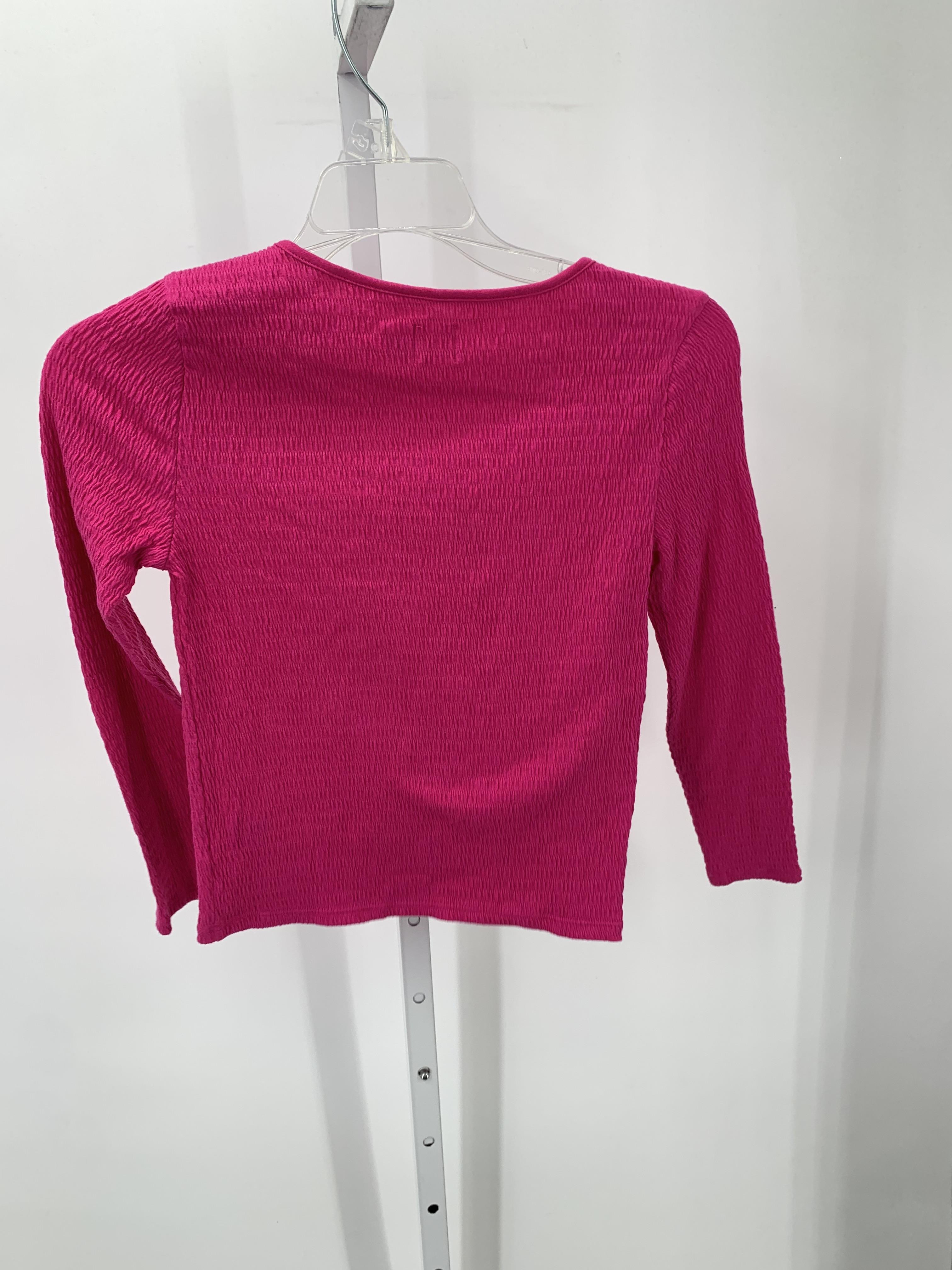 Wonder Nation Size 7-8 Girls Long Sleeve Shirt