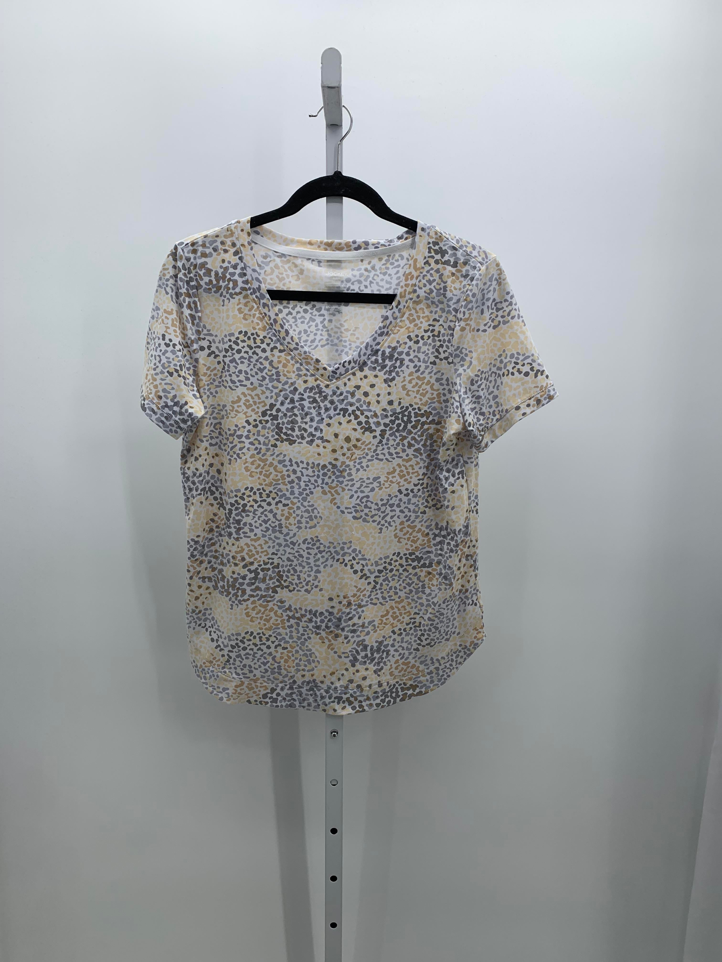 Jockey Size Medium Misses Short Sleeve Shirt