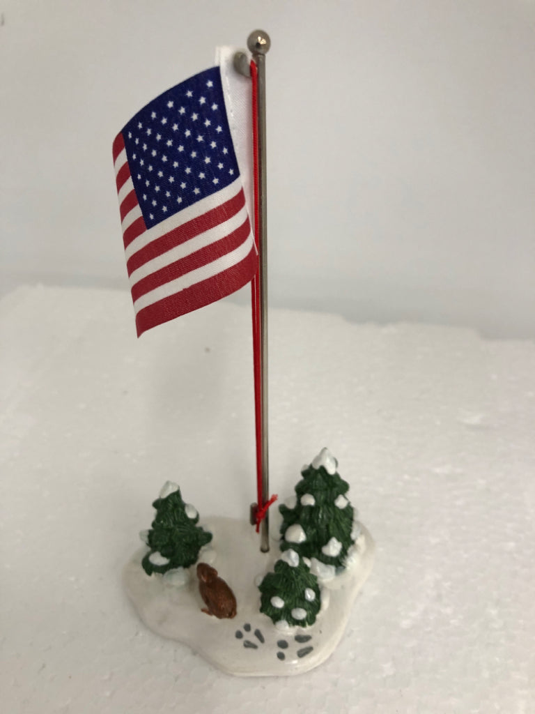 VILLAGE FLAG POLE ACCESSORIES DEPARTMENT 56.