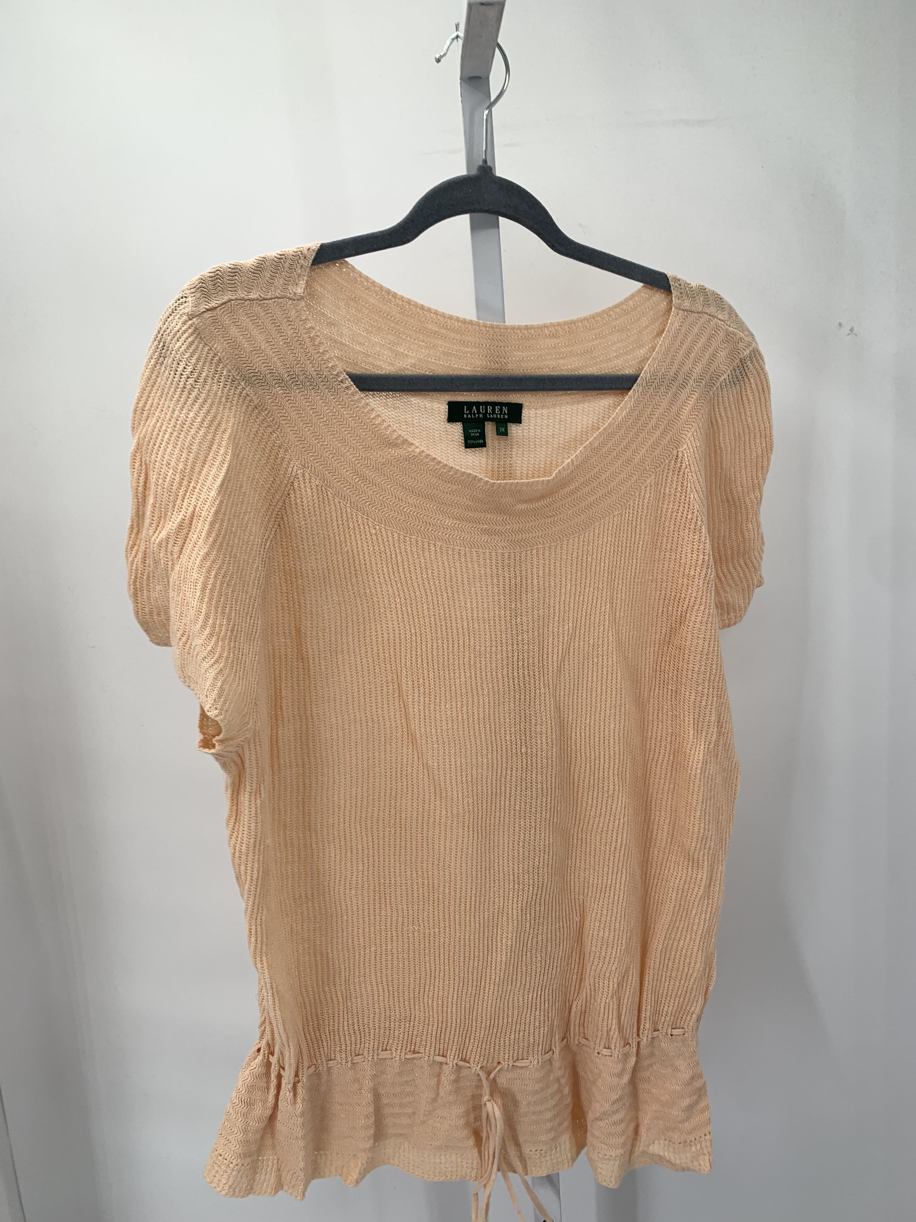 Ralph Lauren Size 3X Womens Short Slv Sweater
