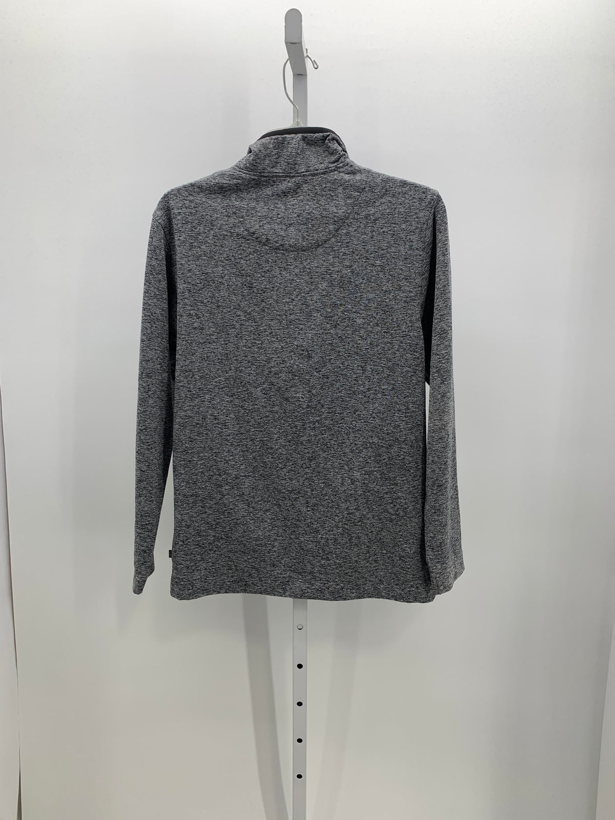 PARTIAL ZIP KNIT.
