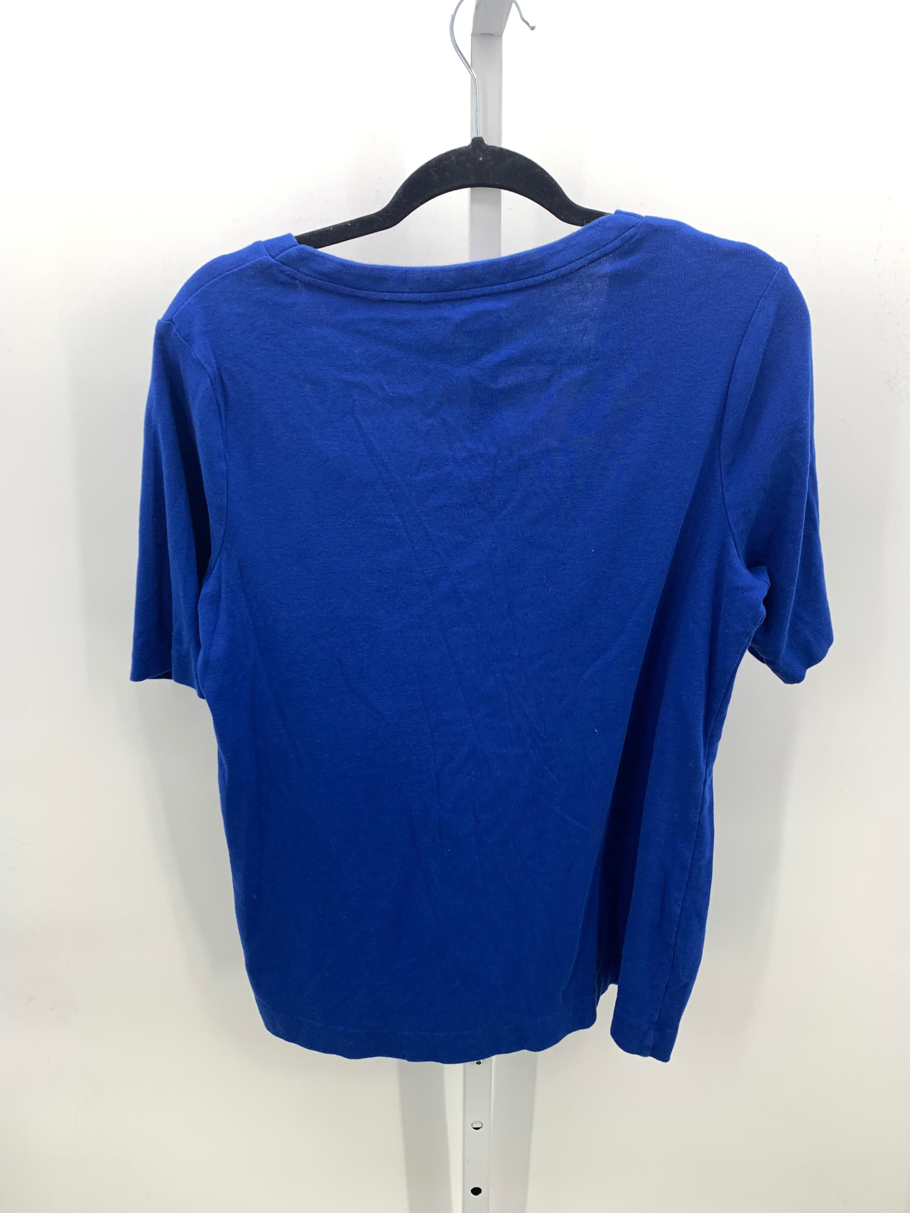 Croft & Barrow Size Extra Large Misses Short Sleeve Shirt