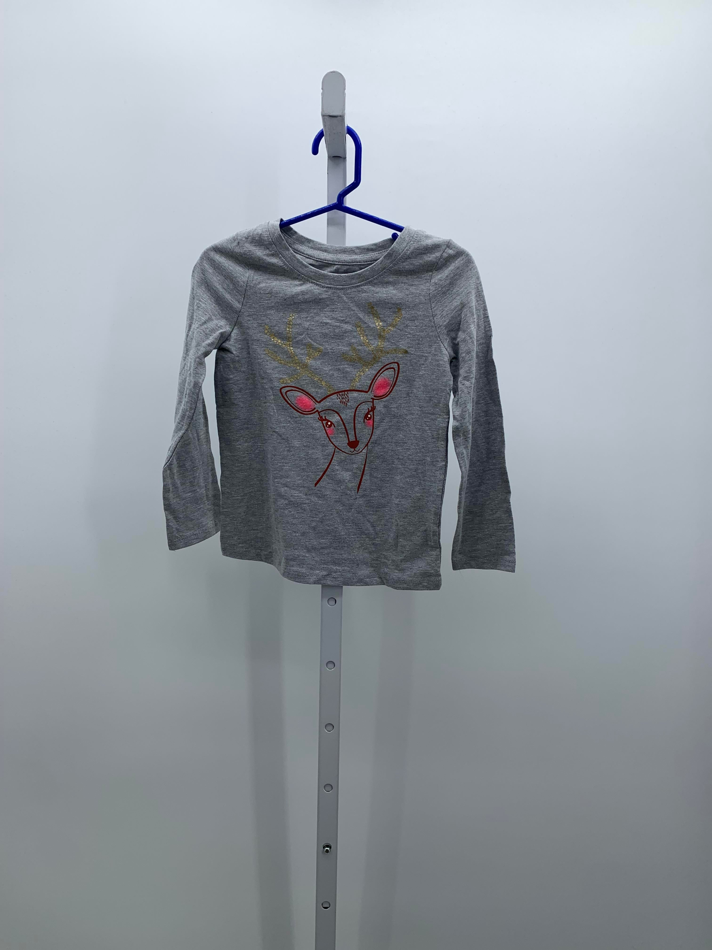 NEW LONG SLV SHIRT STAR REINDEER