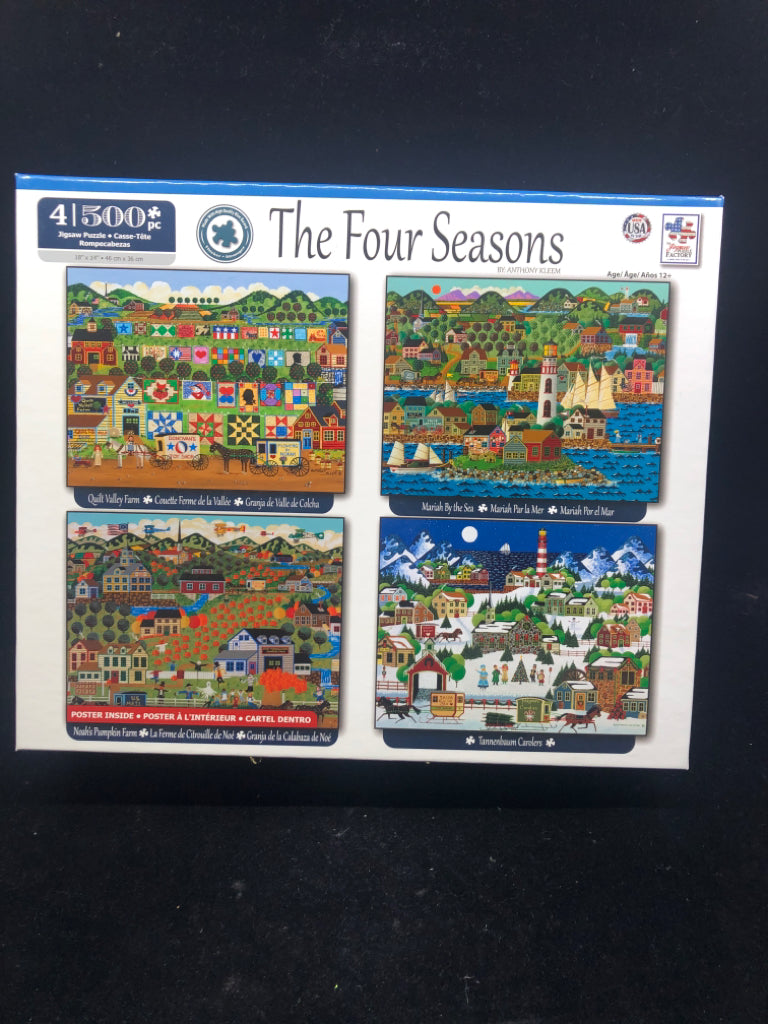 NIB THE FOUR SEASONS PUZZLE.