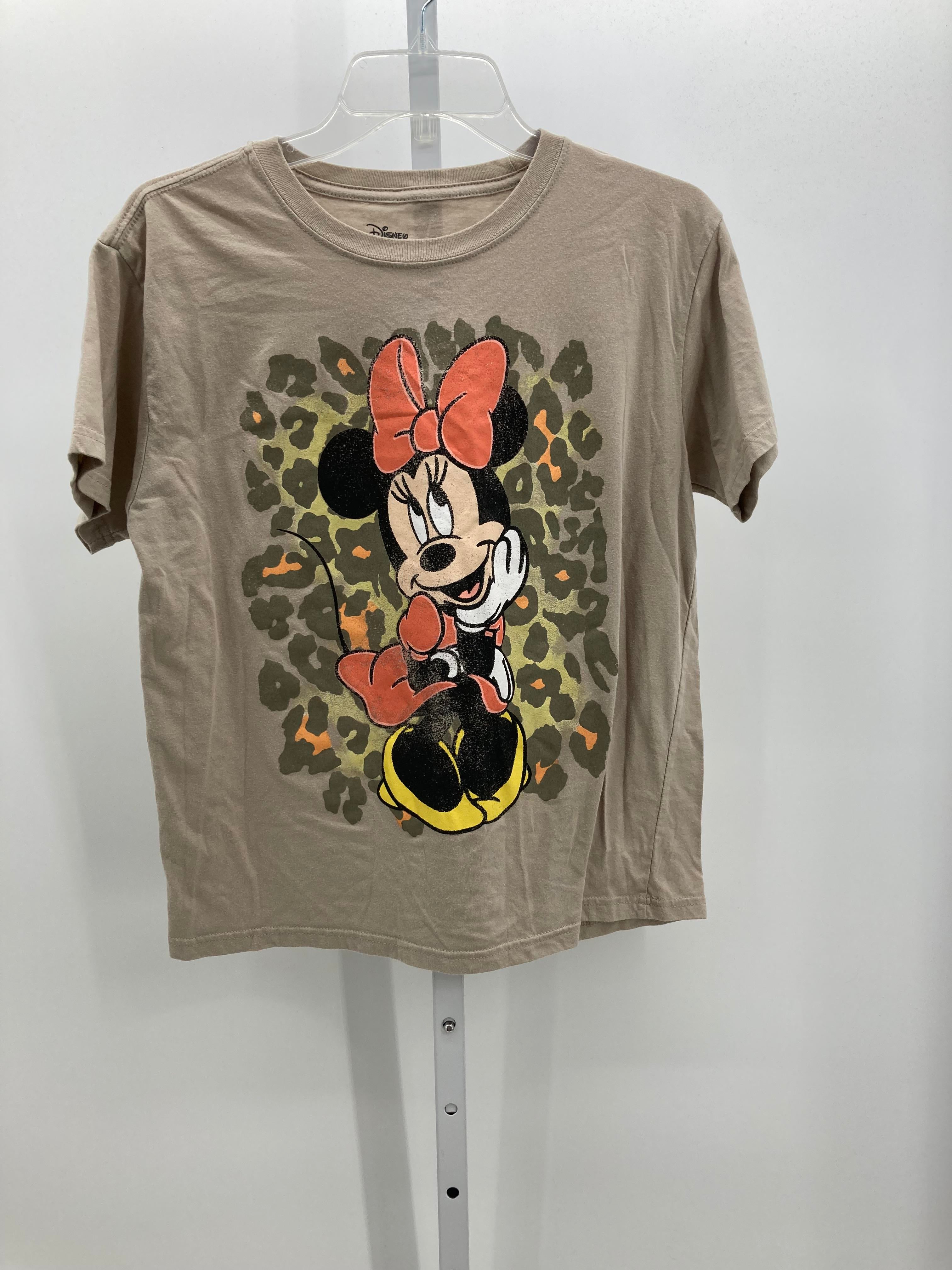 Disney Size Large Juniors Short Sleeve Shirt