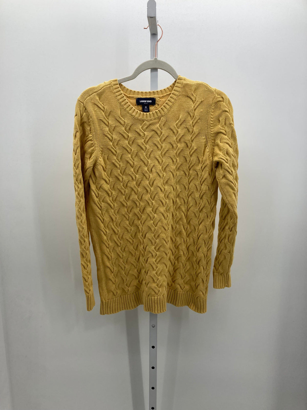 Lands End Size Medium Misses Long Slv Sweater