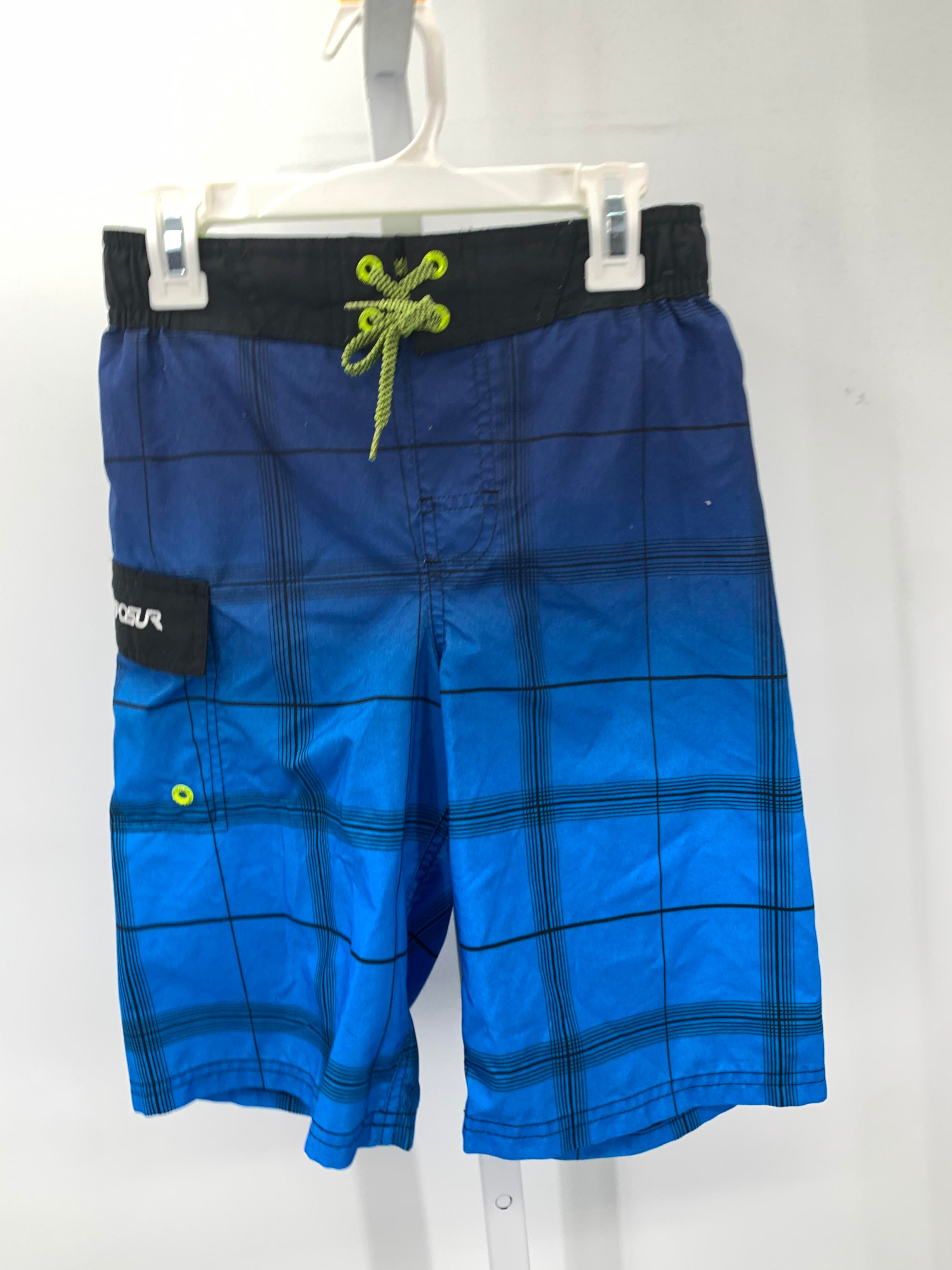 BLACK PLAID SHORTS